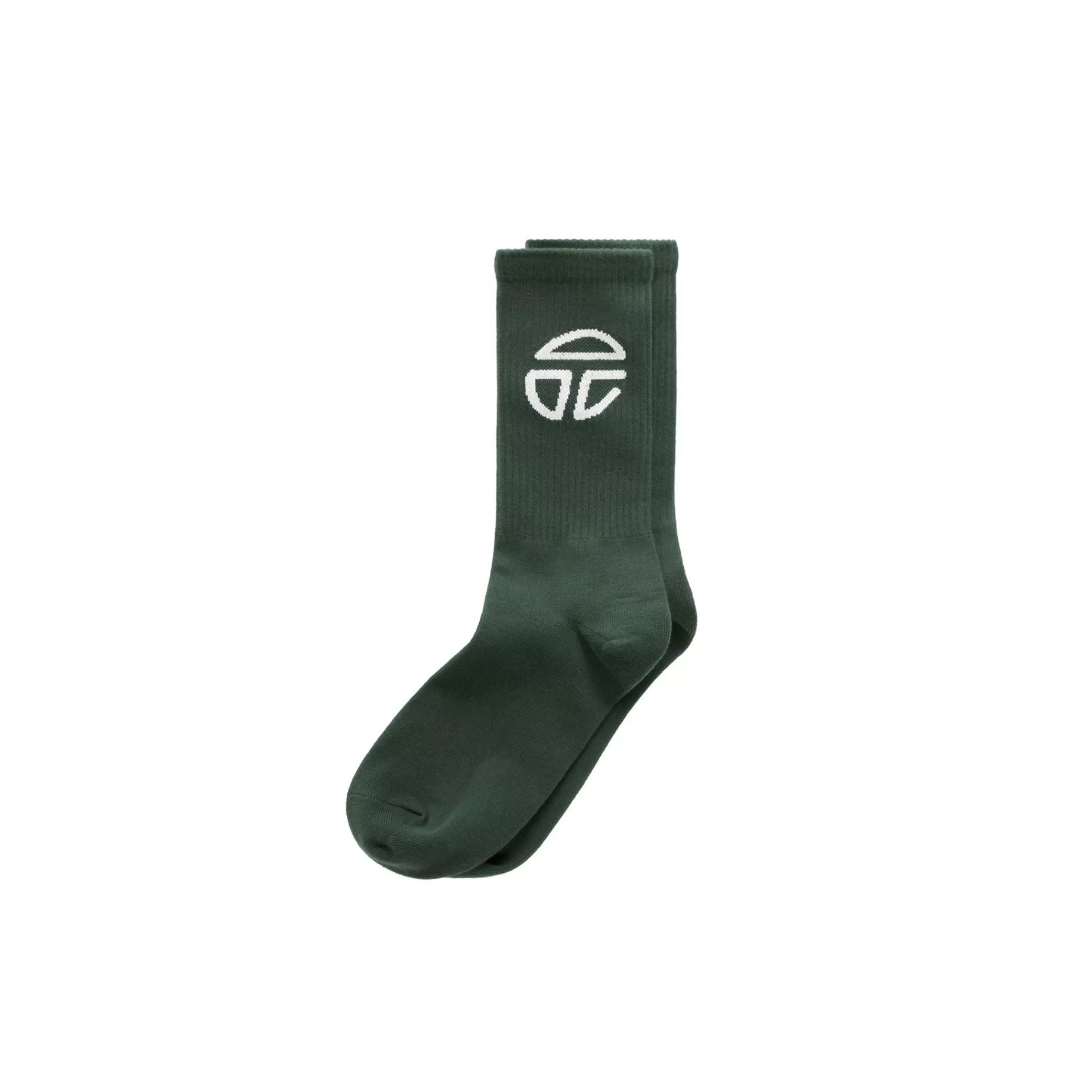 Athletic Logo Socks - Dark Olive^Telfar Hot