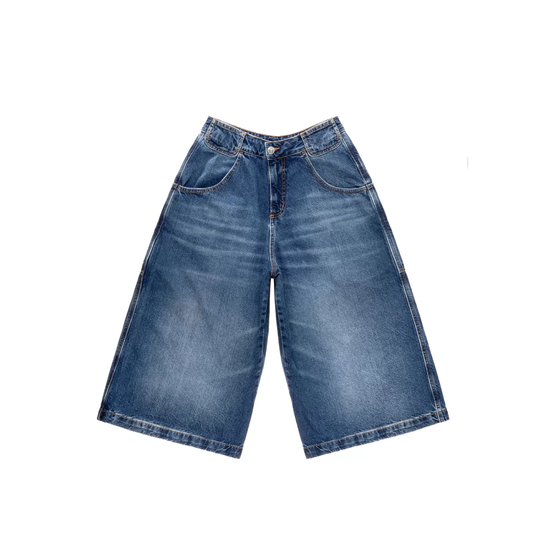 Baggy Jean Short - Blue^Telfar Outlet