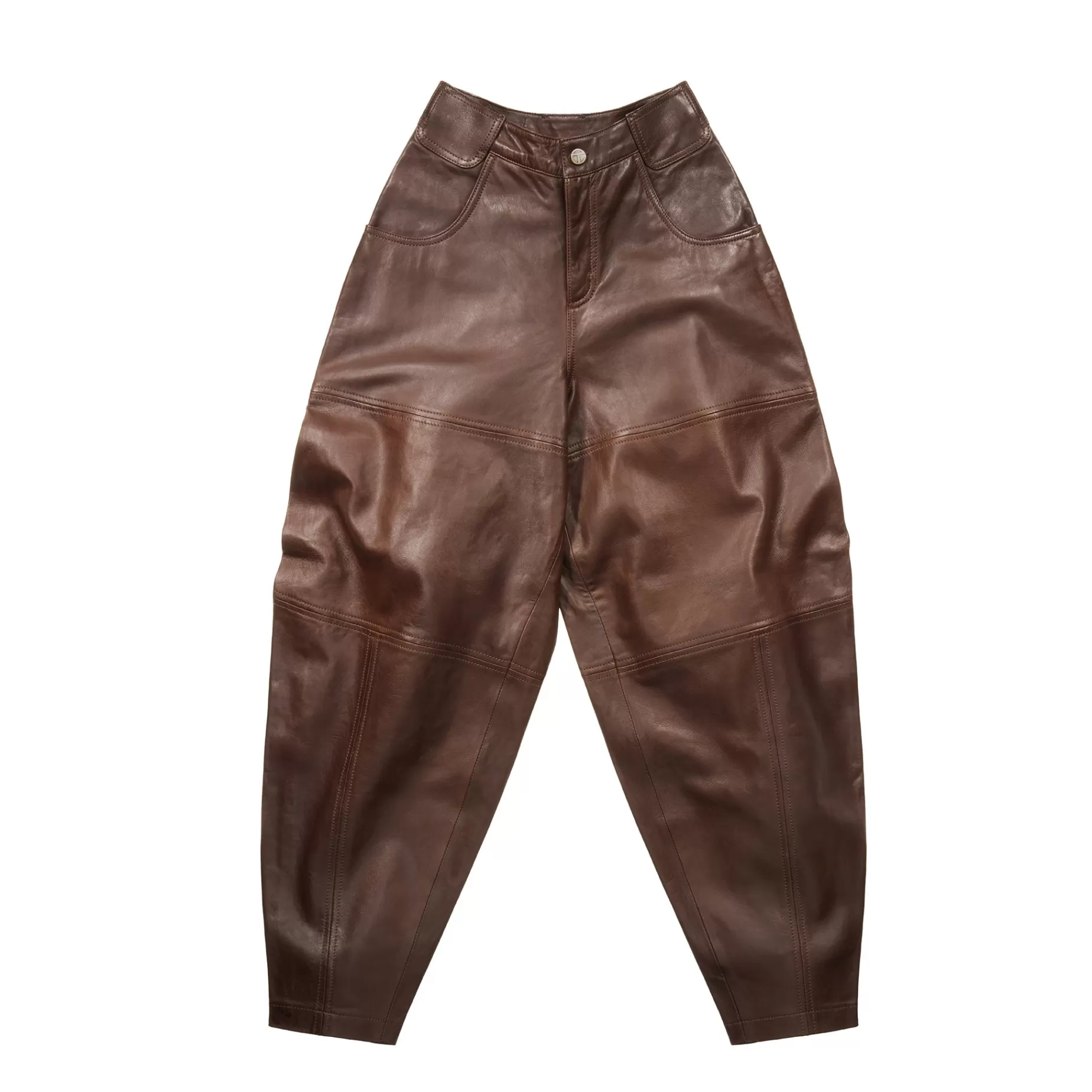 Baggy Leather Pant - ^Telfar Flash Sale