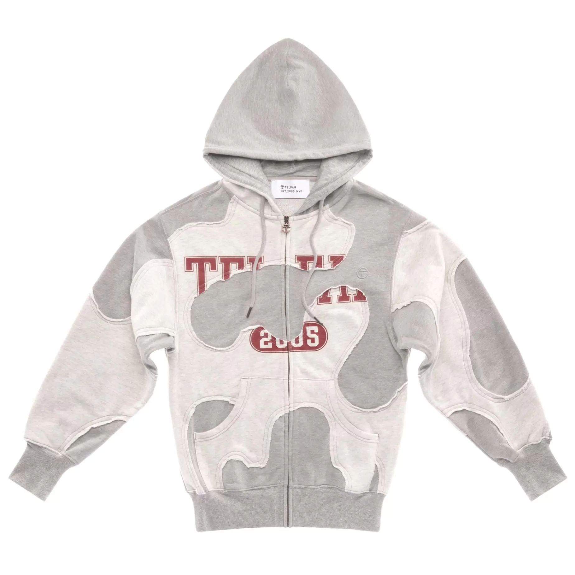 Camo Hoodie - Heather Grey^Telfar Shop