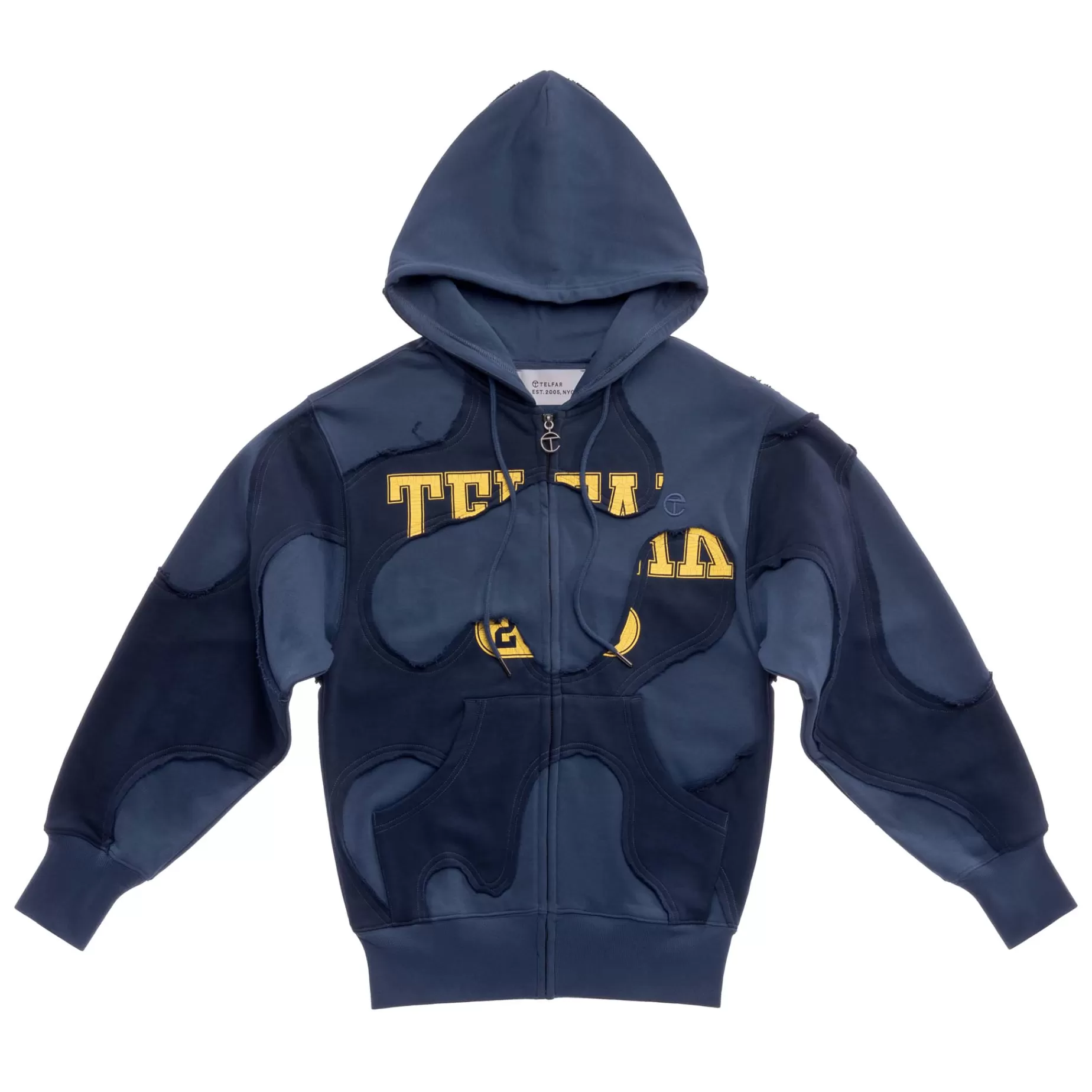 Camo Hoodie - Navy^Telfar New