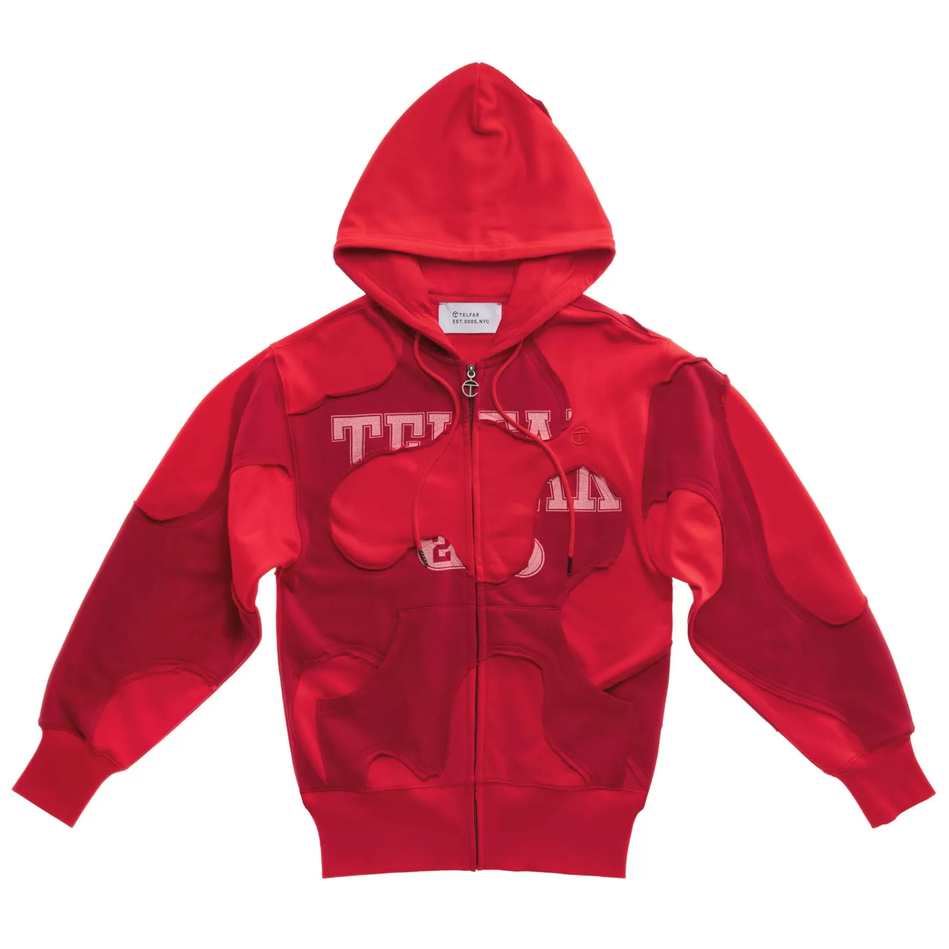 Camo Hoodie - Red^Telfar Shop