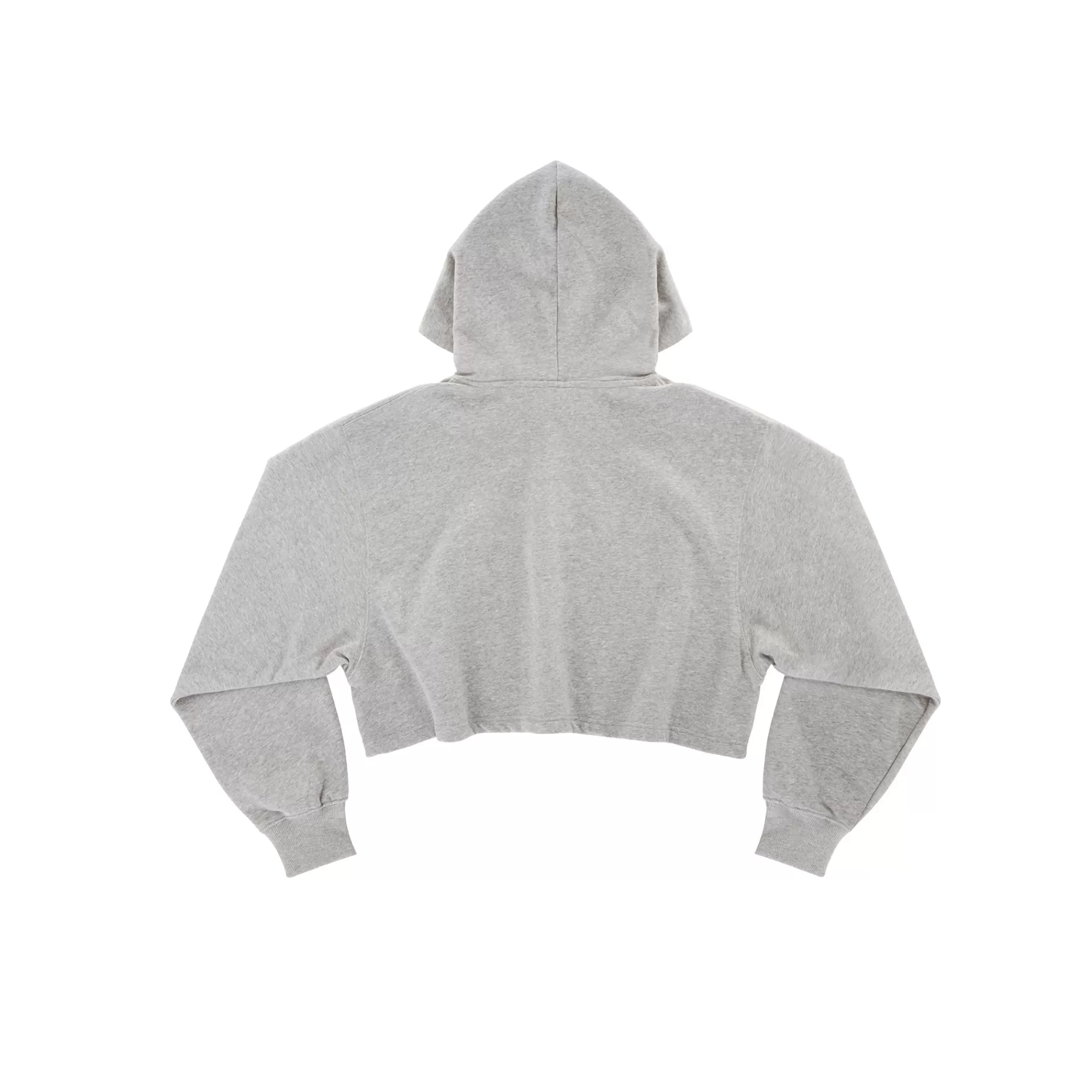 Crop Hoodie - Heather Grey^Telfar Store