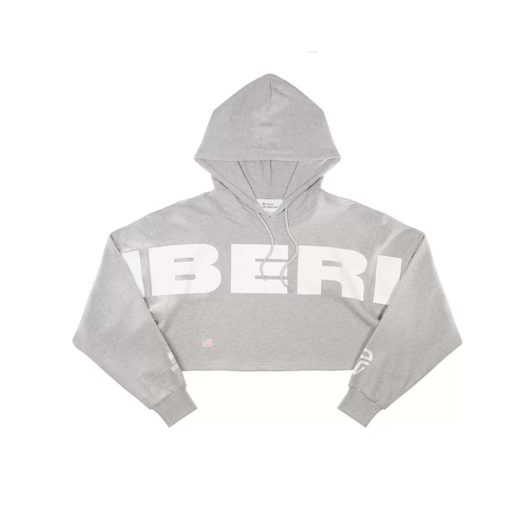 Crop Hoodie - Liberia Grey^Telfar Online