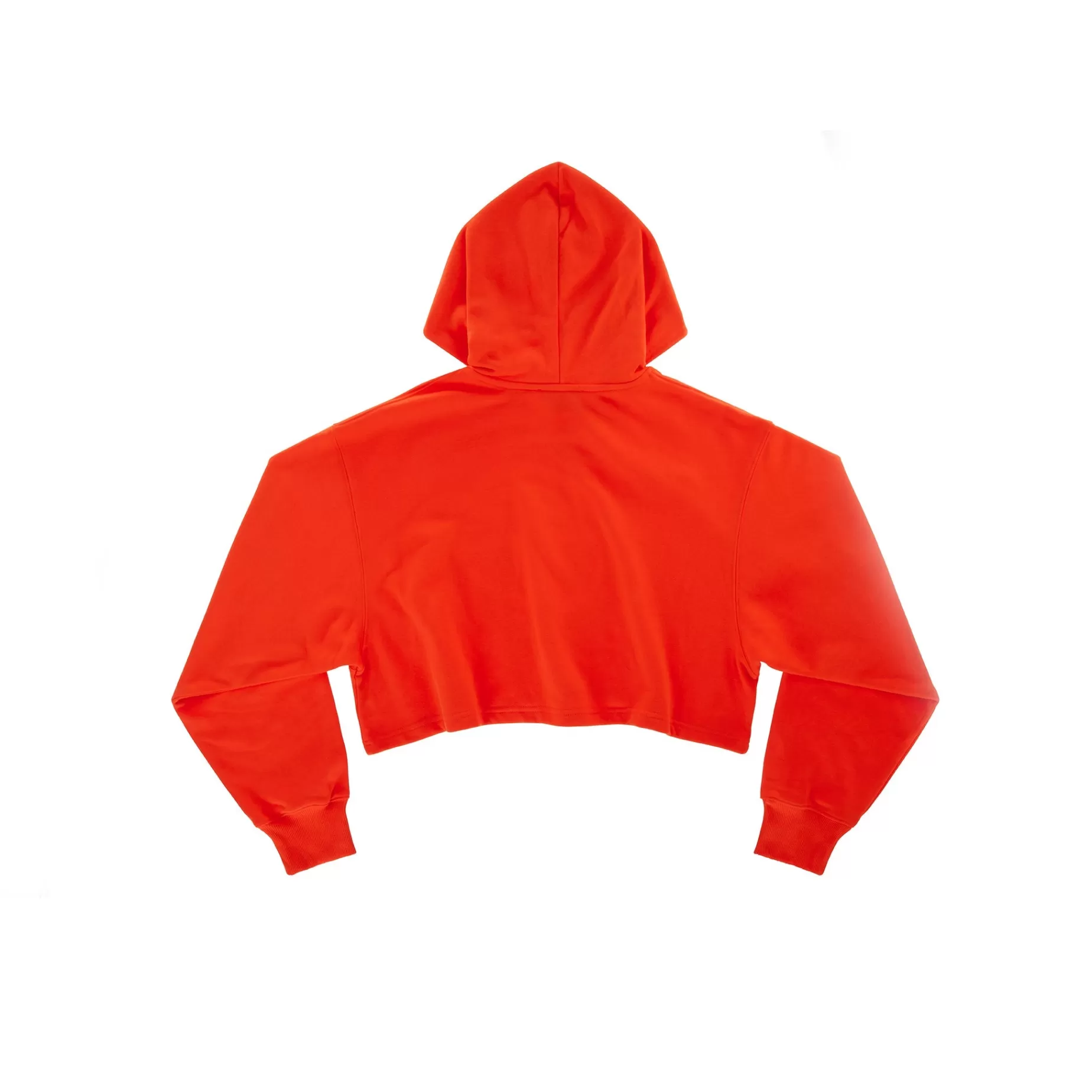 Crop Hoodie - Vivid Orange^Telfar Online