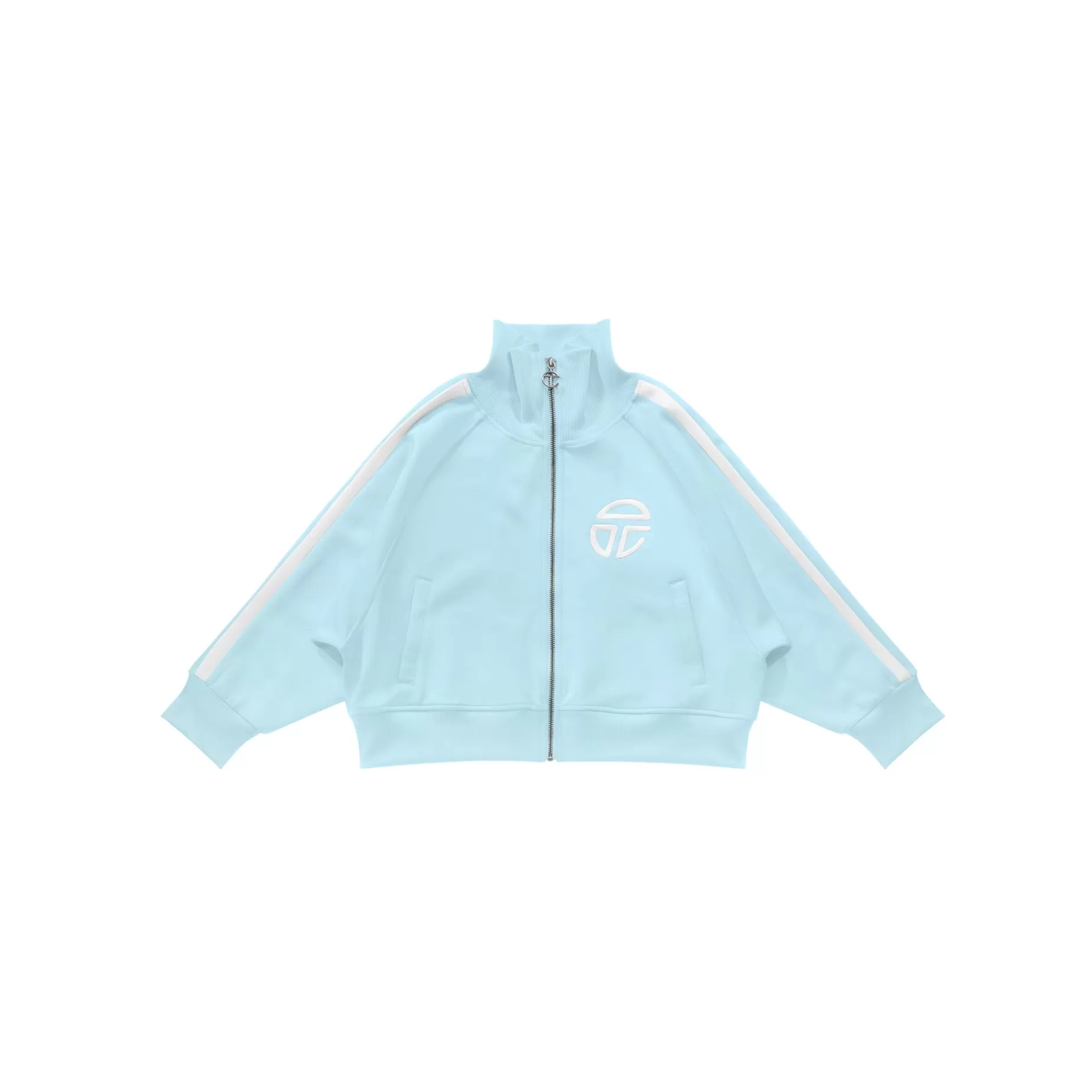 Cropped Track Jacket - Pool Blue^Telfar Best