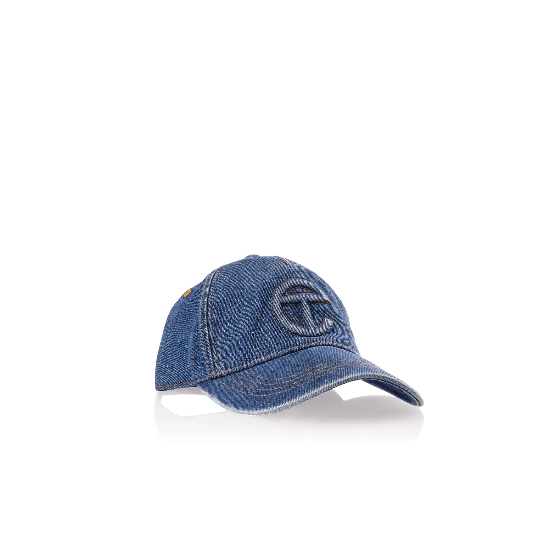 Denim Logo Hat - Blue^Telfar Outlet