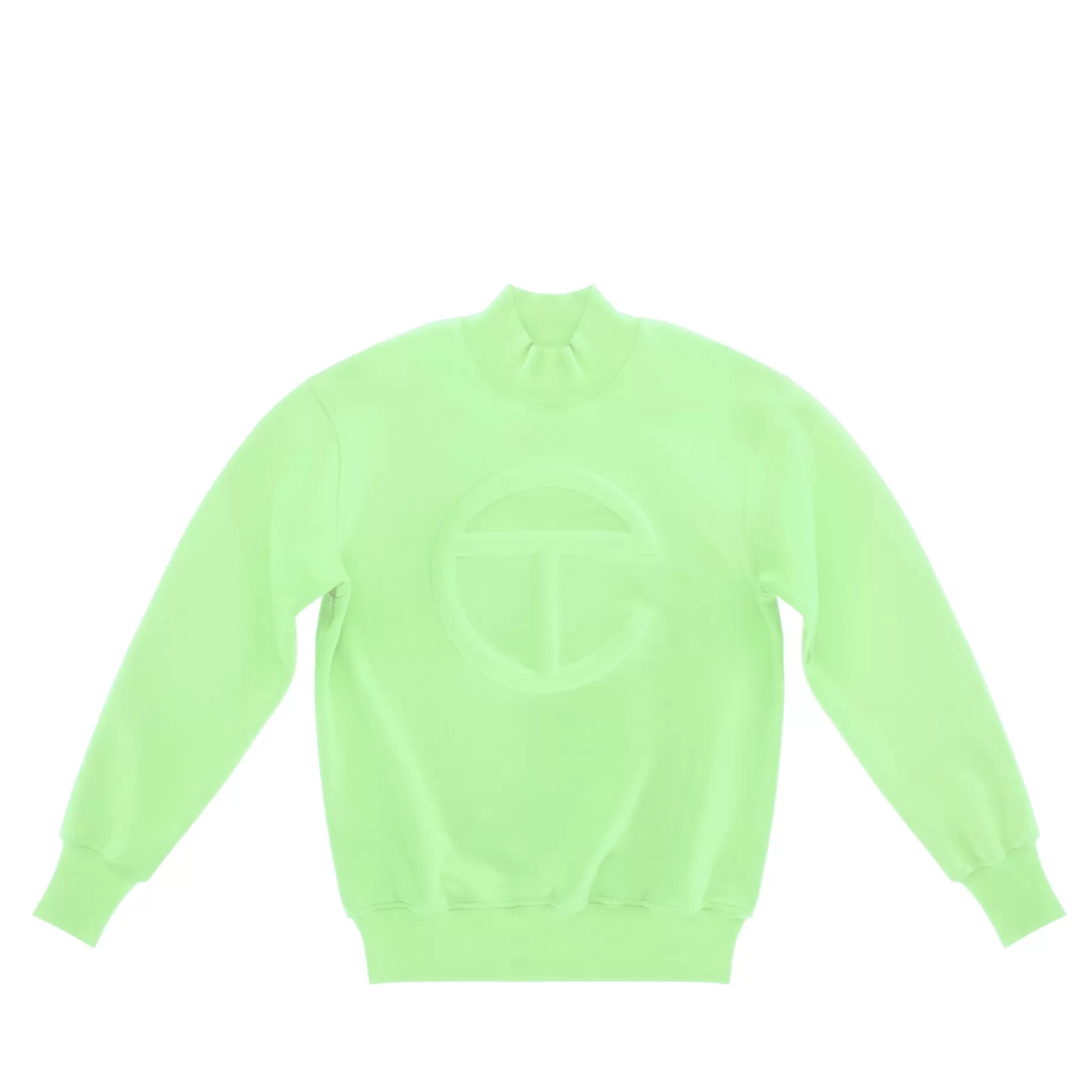 Embossed Mockneck - Double Mint^Telfar New