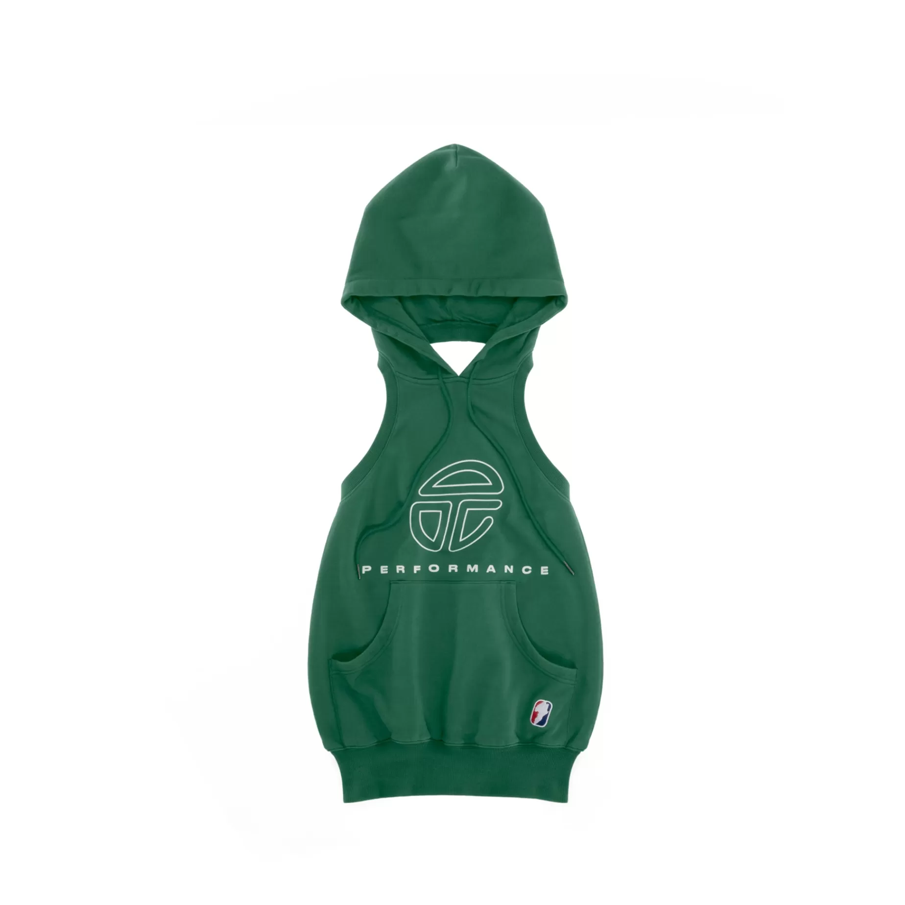 Halter Hoodie - Dark Green^Telfar Clearance