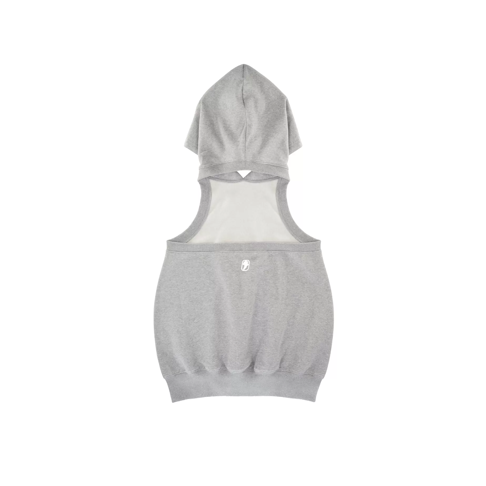 Halter Hoodie - Heather Grey^Telfar Flash Sale