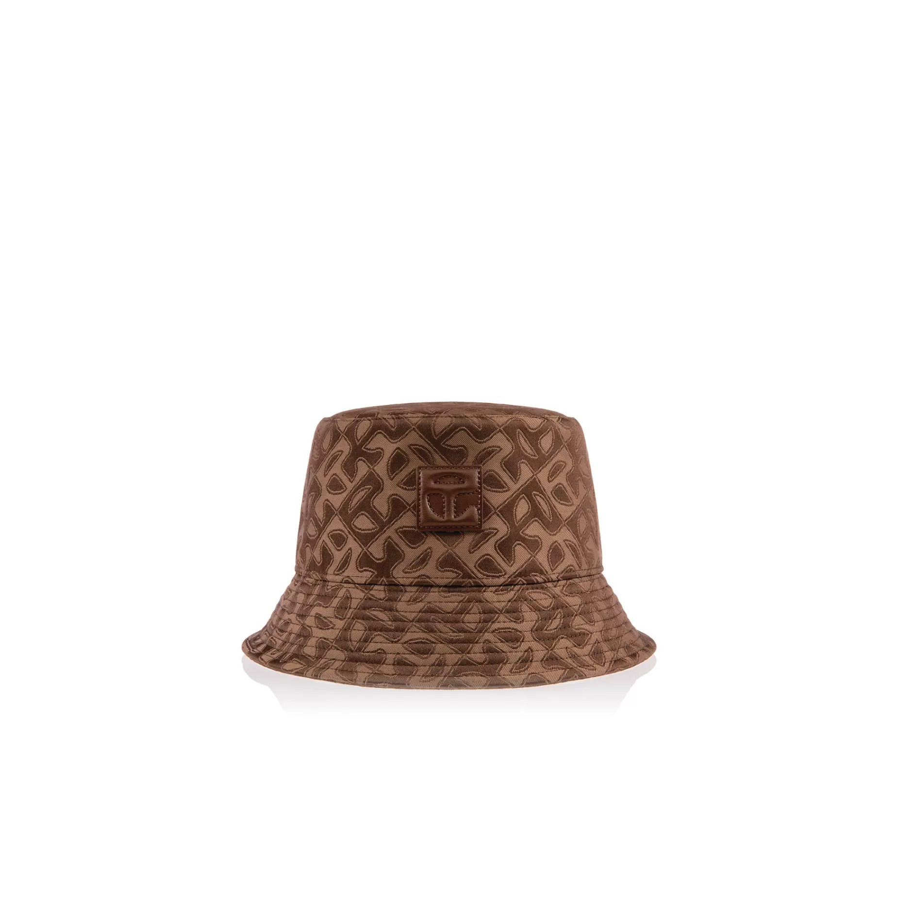 Jacquard Bucket Hat - Chocolate Monogram^Telfar Store