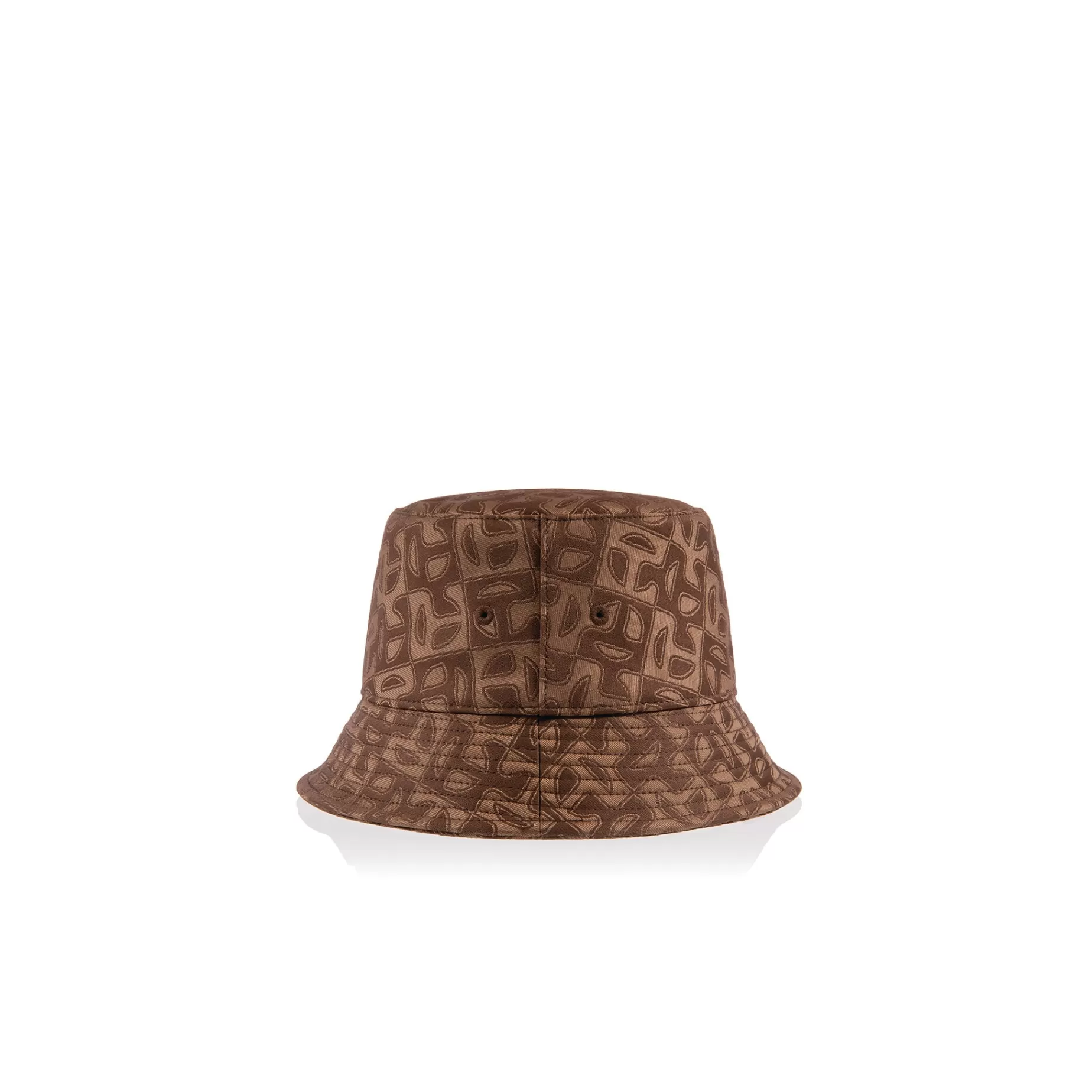 Jacquard Bucket Hat - Chocolate Monogram^Telfar Store