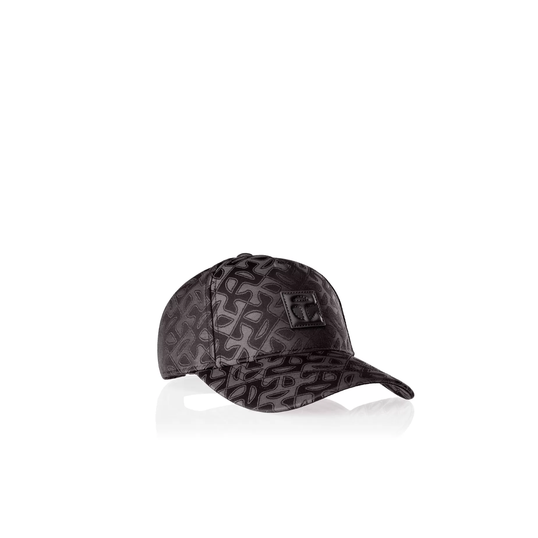 Jacquard Logo Hat - Black Monogram^Telfar Fashion