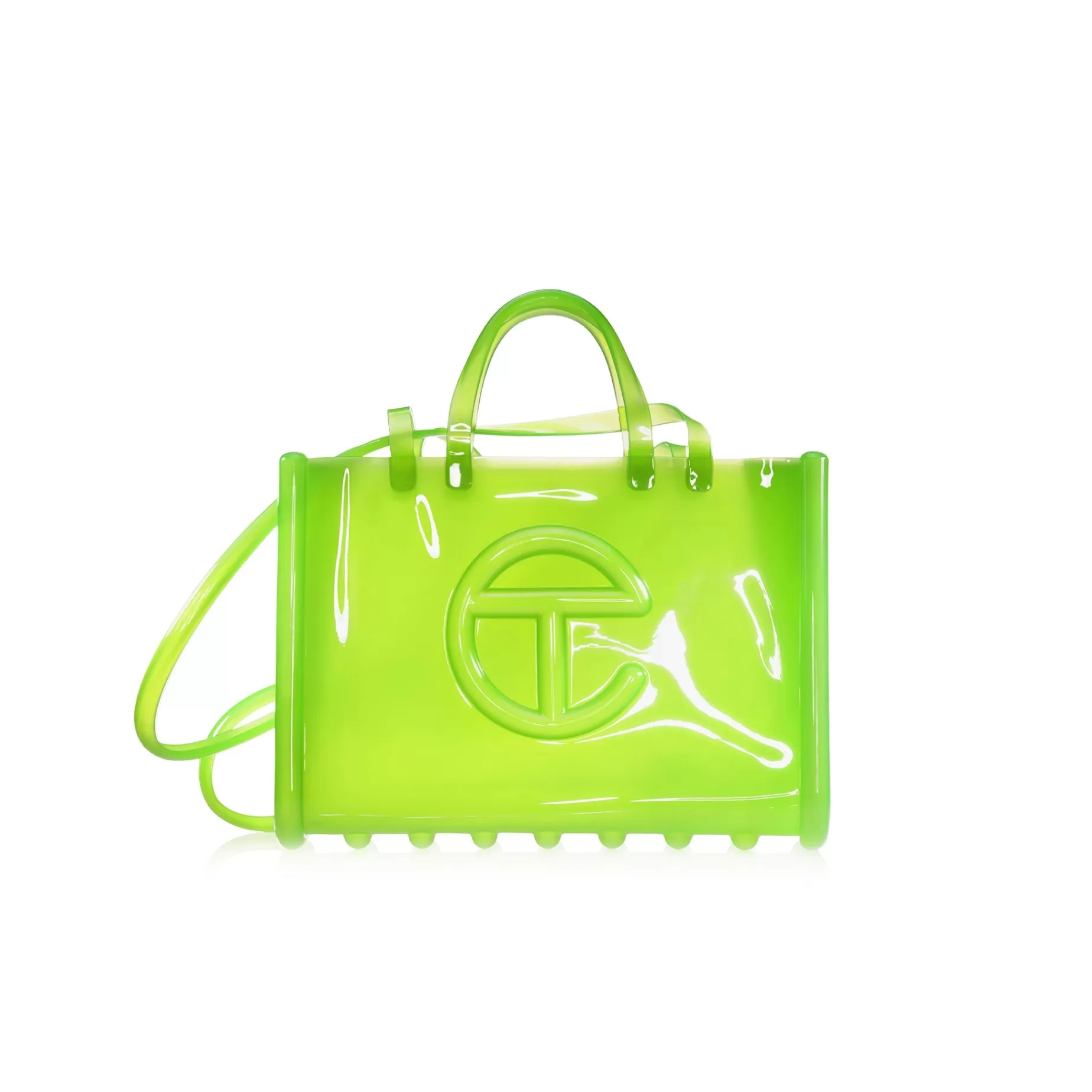 Large Jelly Shopper - Green^Telfar Best