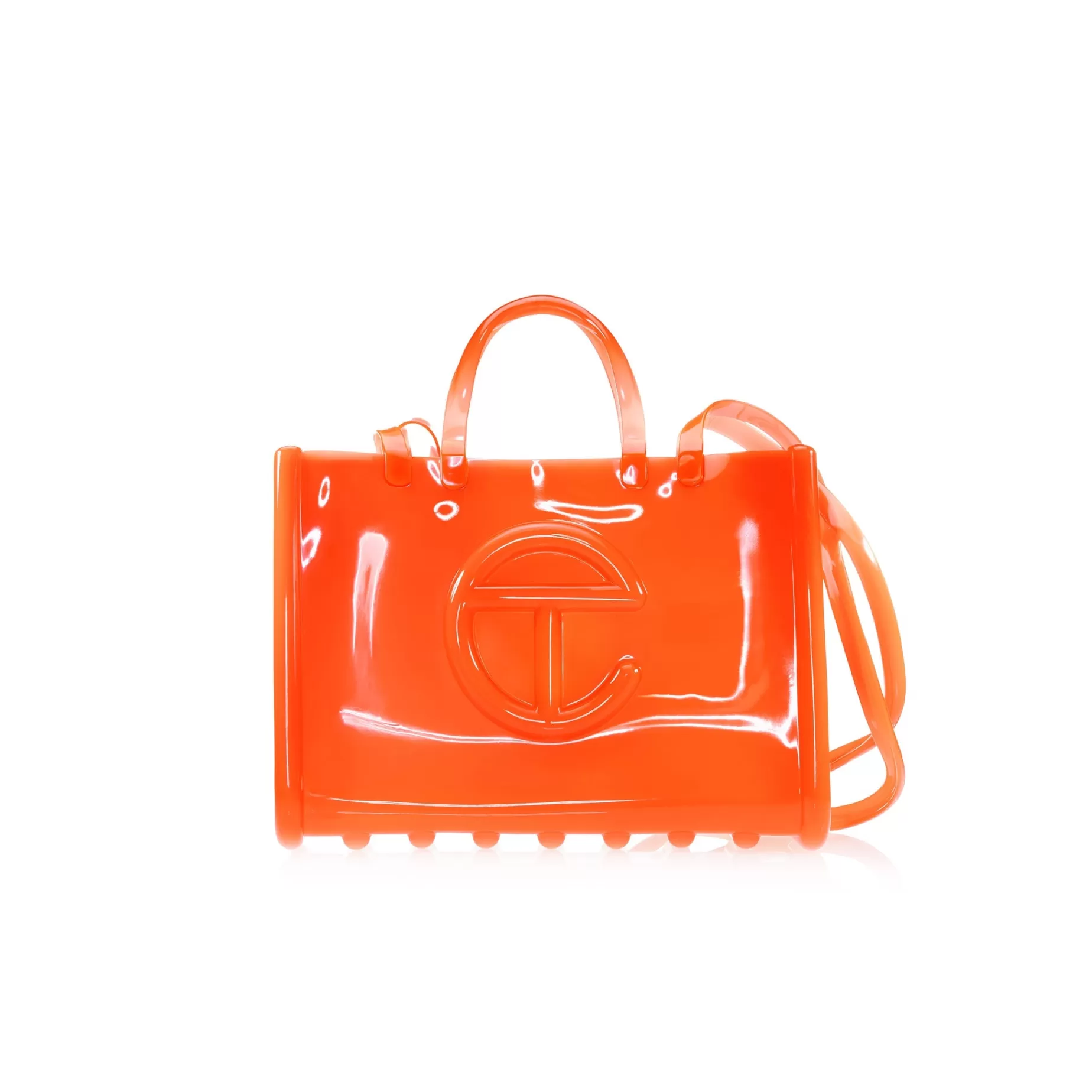 Large Jelly Shopper - Orange^Telfar Clearance