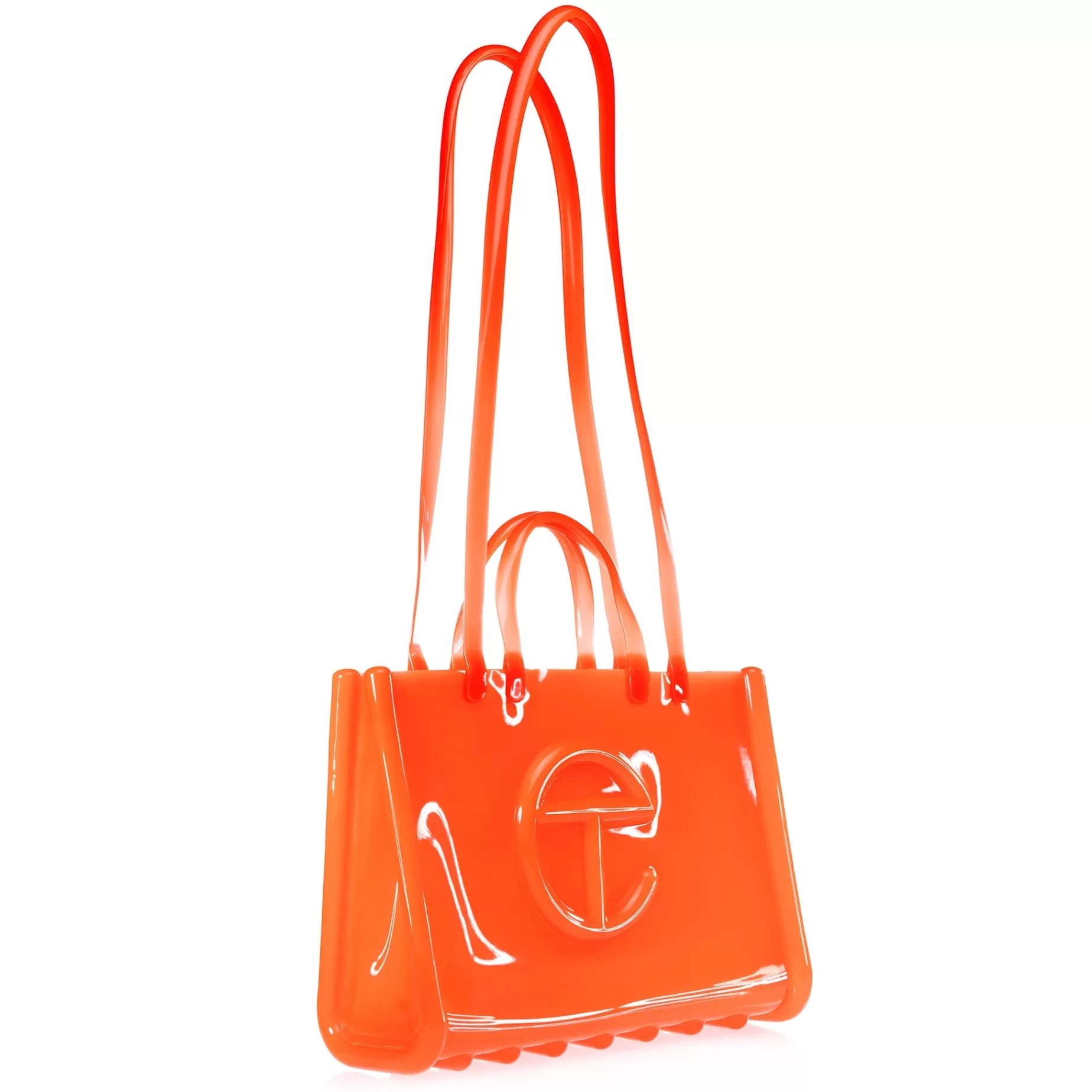 Large Jelly Shopper - Orange^Telfar Clearance