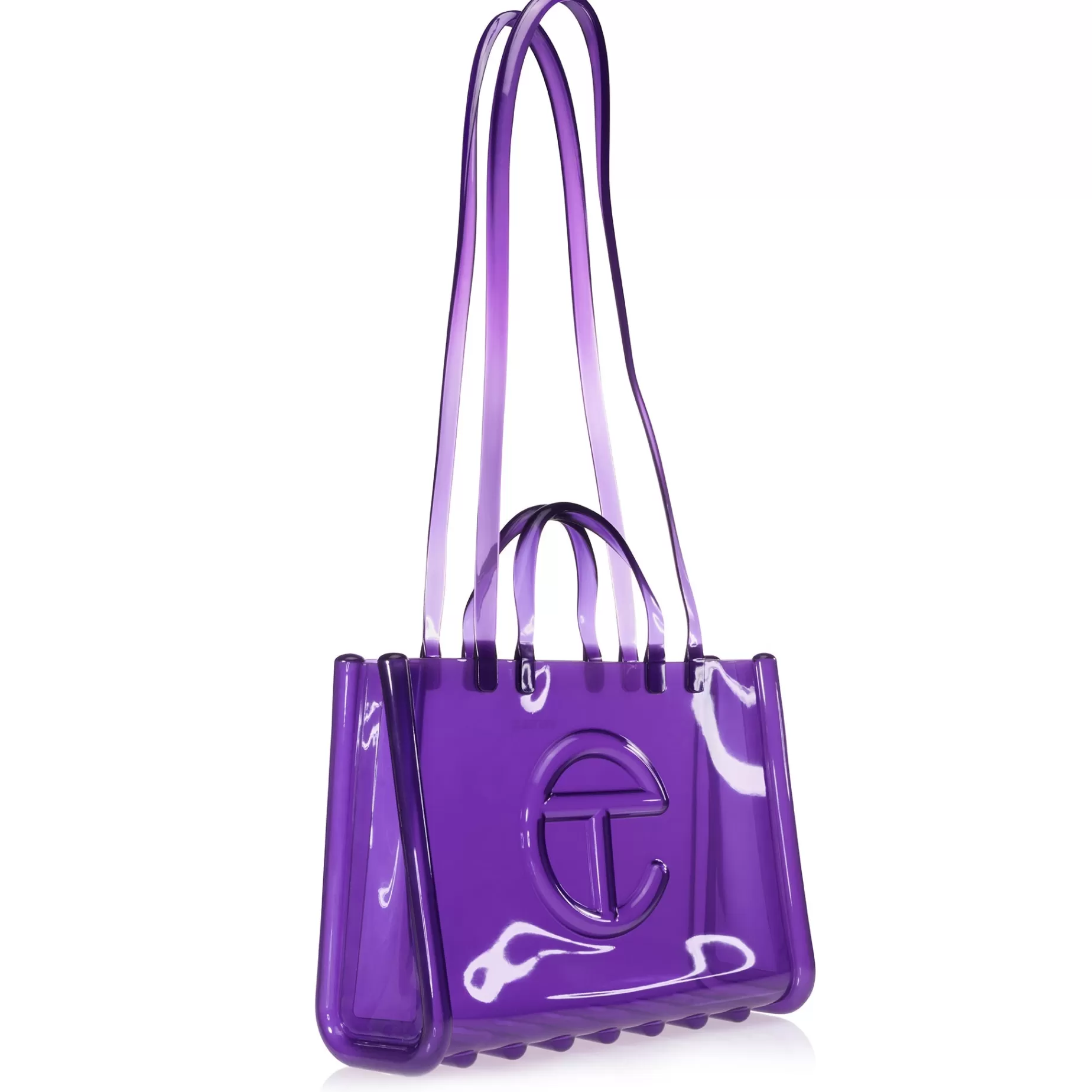 Large Jelly Shopper - Purple^Telfar New