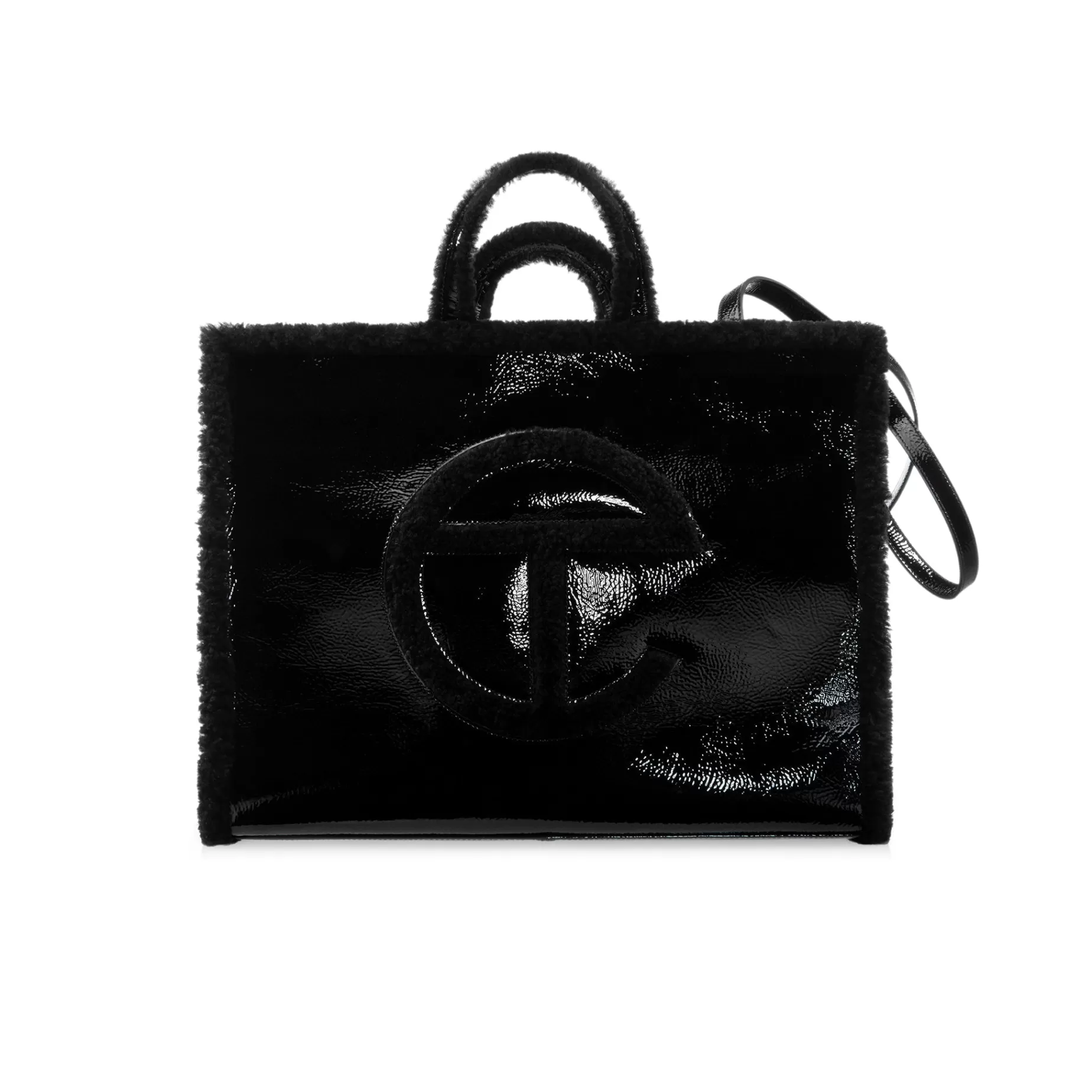 Large Shopper Crinkle - Black^Telfar Clearance