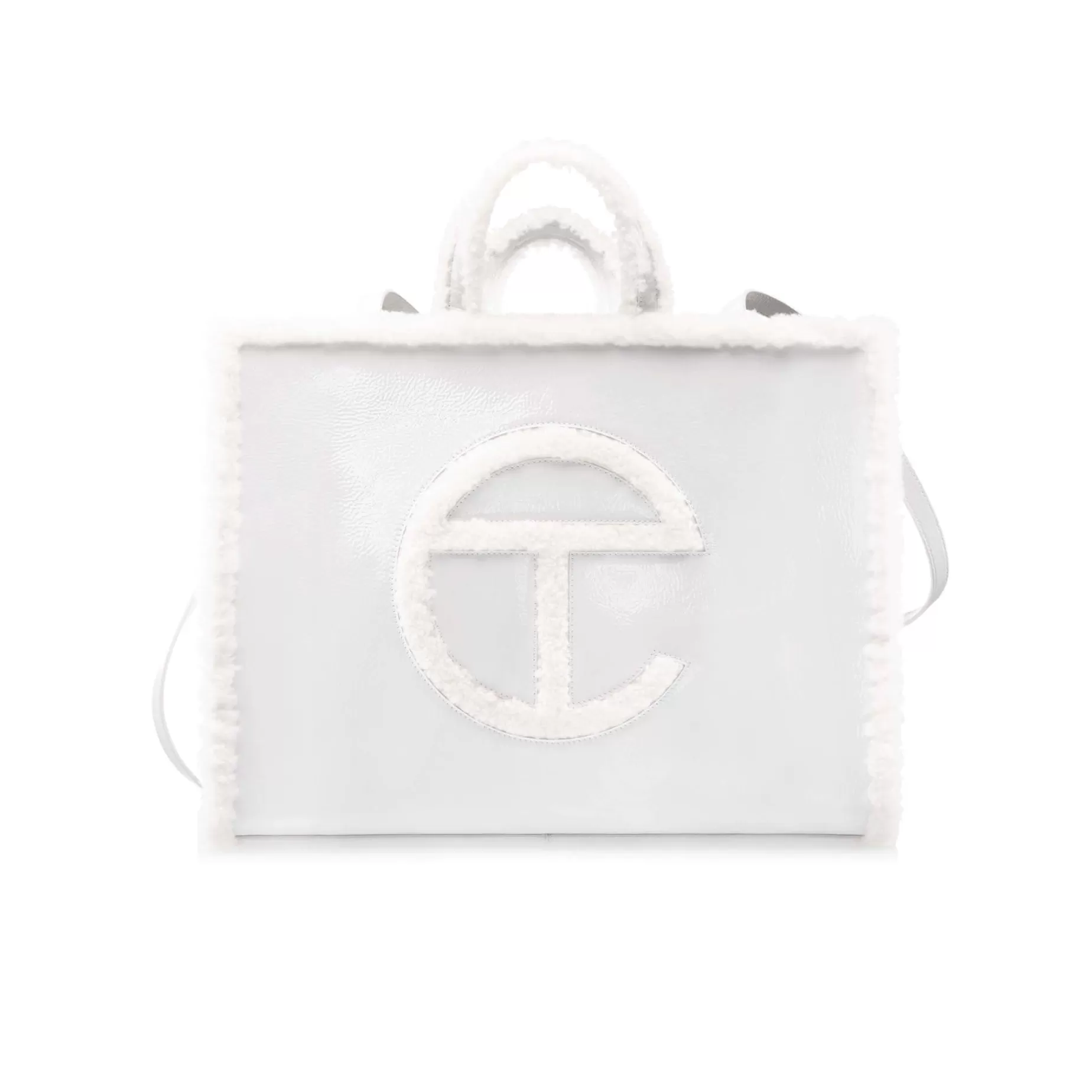 Large Shopper Crinkle - White^Telfar Online