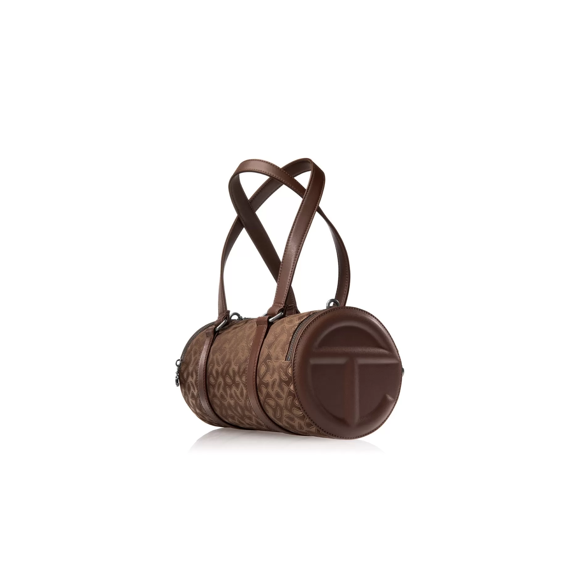 Medium Jacquard Duffle - Chocolate Monogram^Telfar Cheap