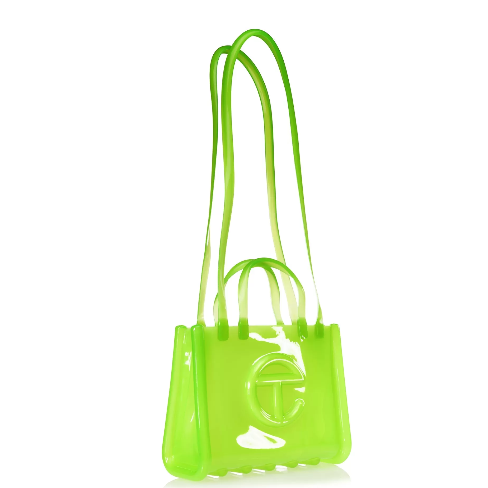 Medium Jelly Shopper - Green^Telfar Discount