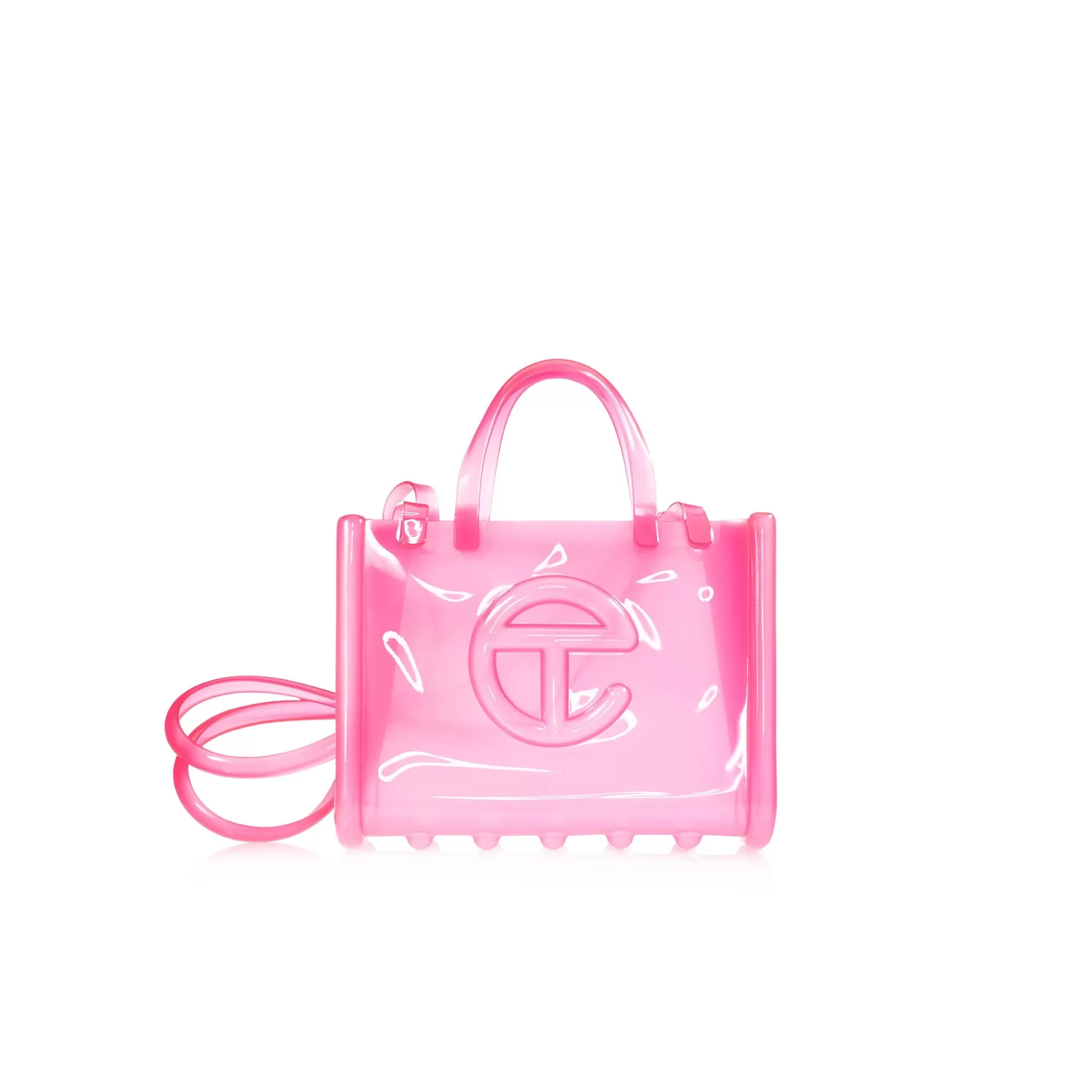 Medium Jelly Shopper - Pink^Telfar Clearance