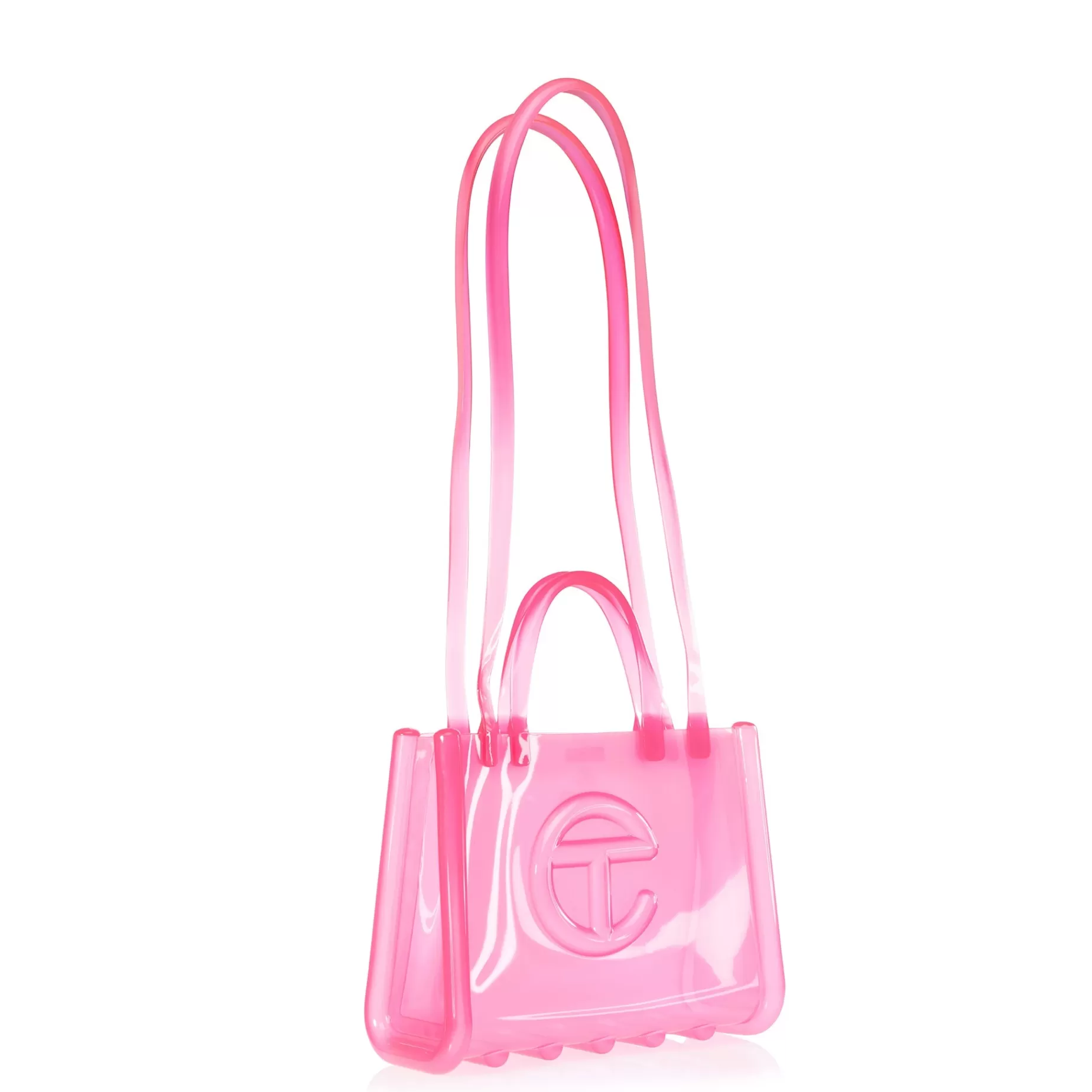 Medium Jelly Shopper - Pink^Telfar Clearance