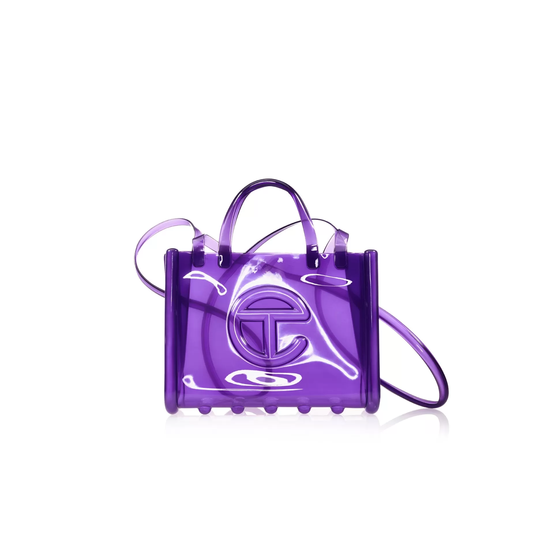 Medium Jelly Shopper - Purple^Telfar Cheap