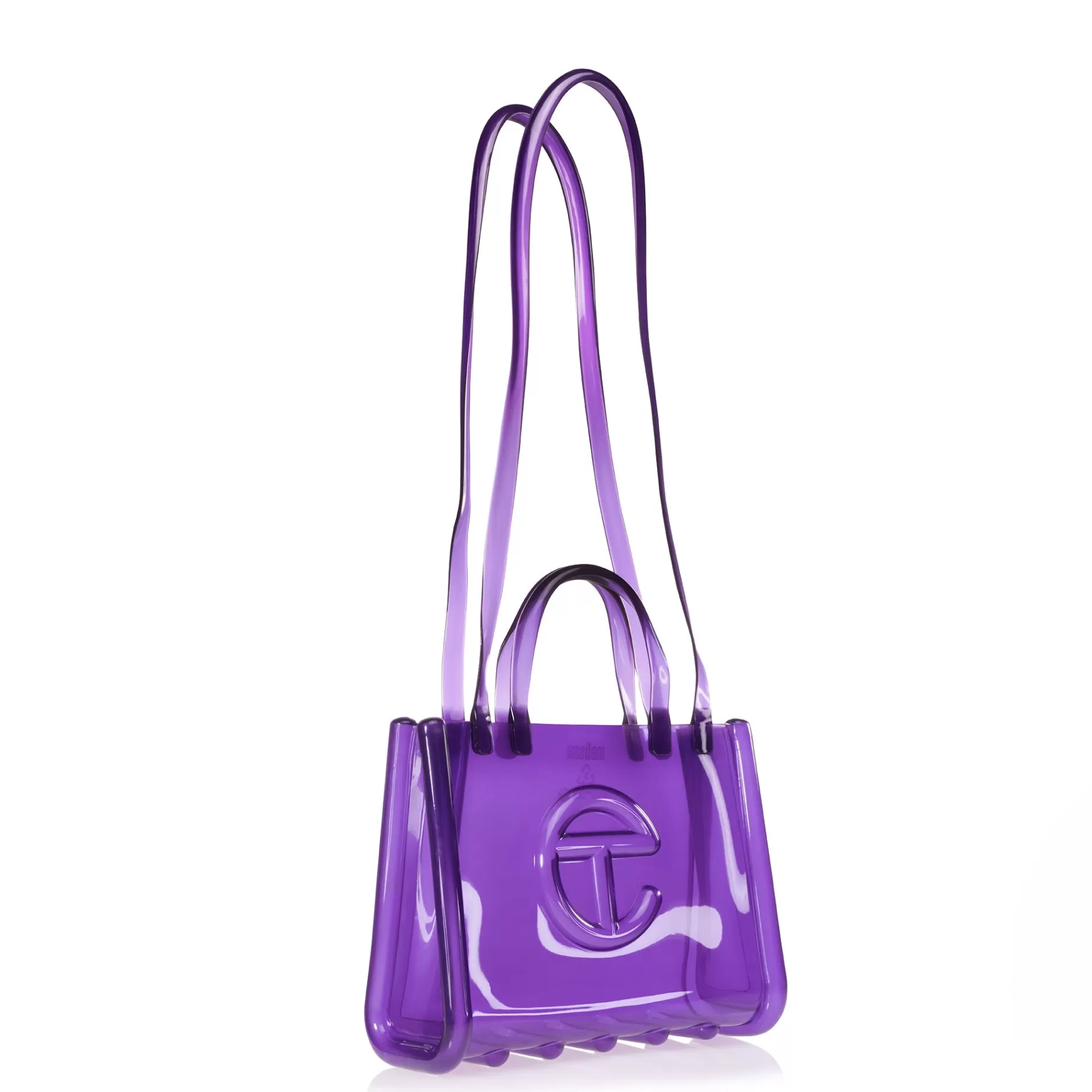 Medium Jelly Shopper - Purple^Telfar Cheap