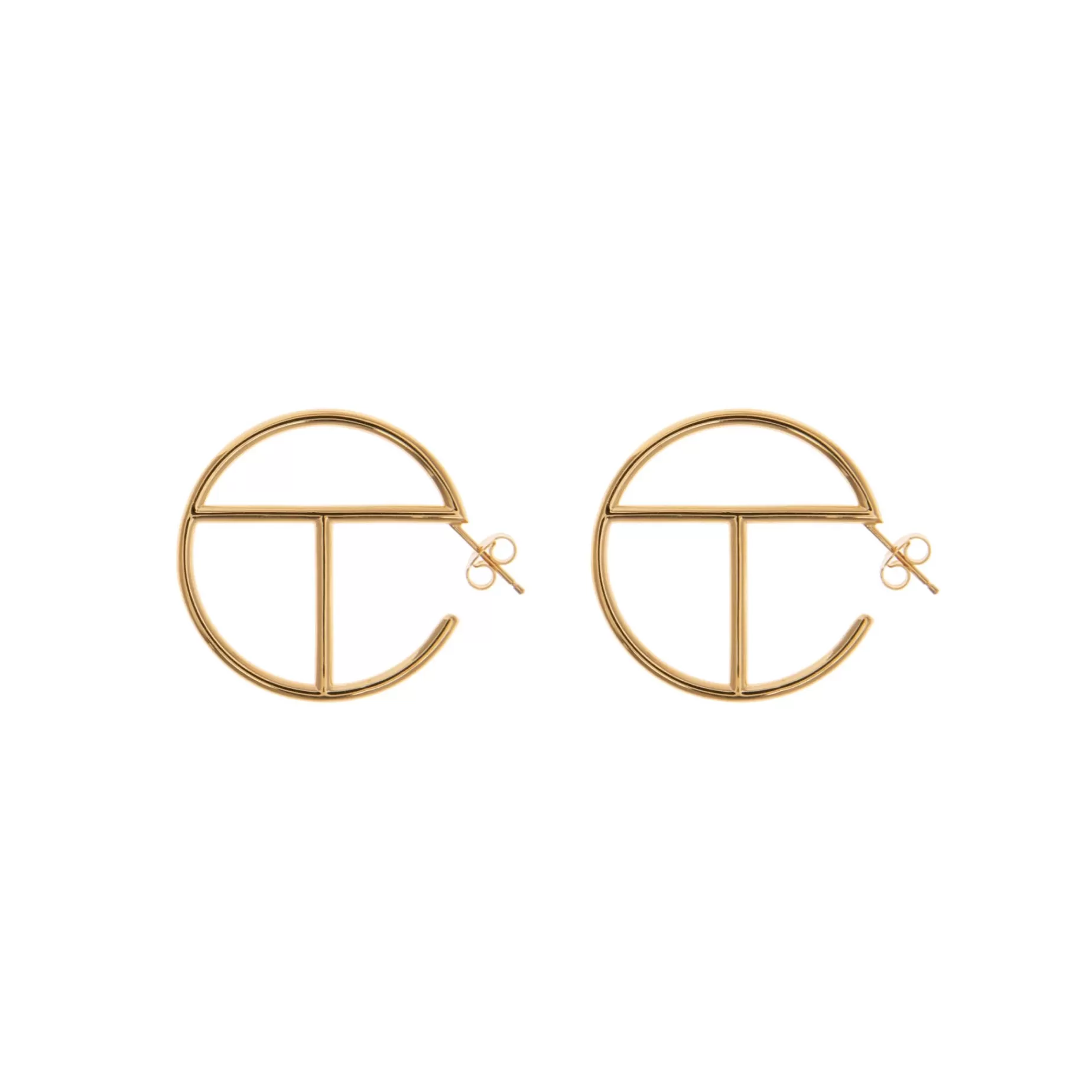 Medium Logo Hoop Earring - ^Telfar New