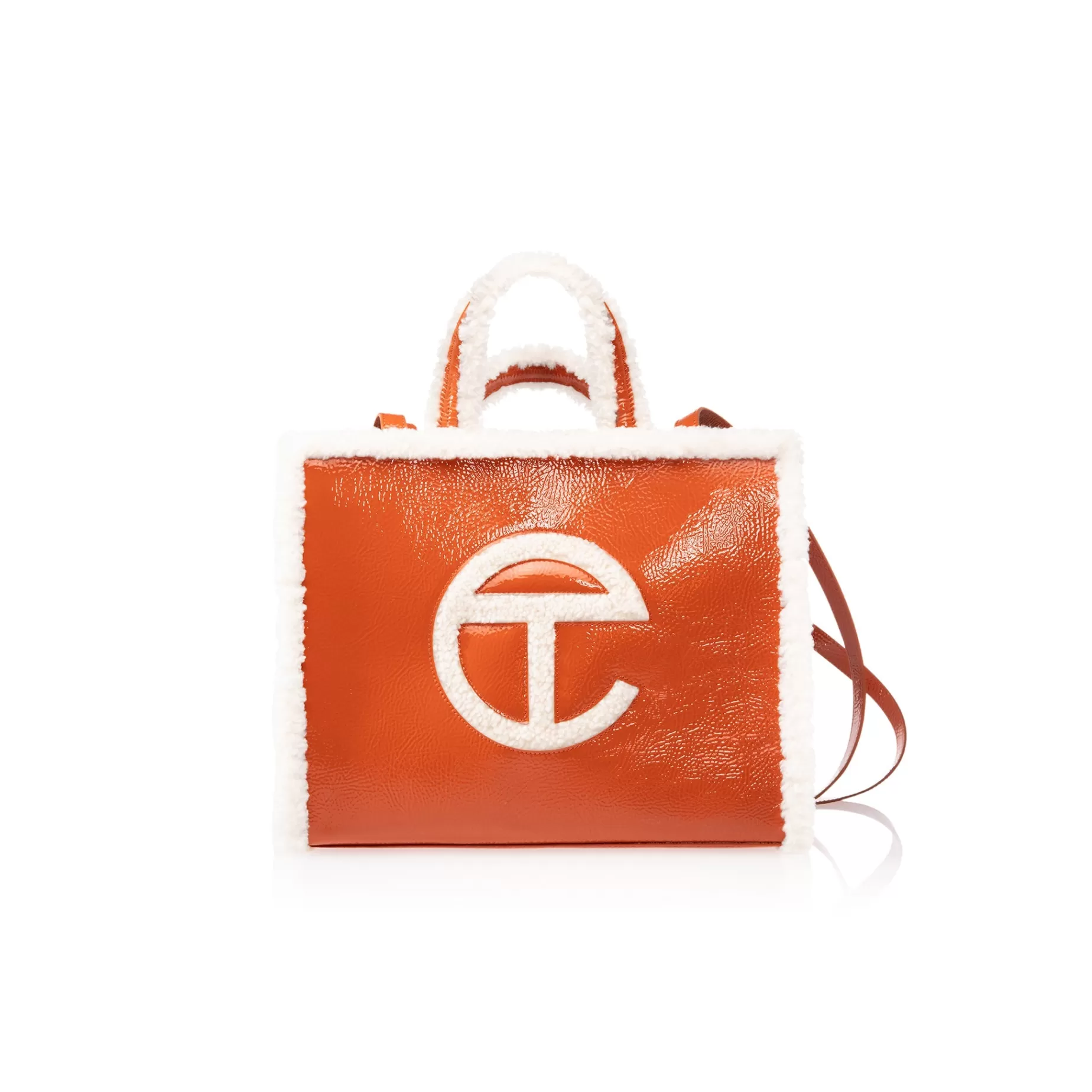 Medium Shopper Crinkle - Spicy Pumpkin^Telfar Fashion