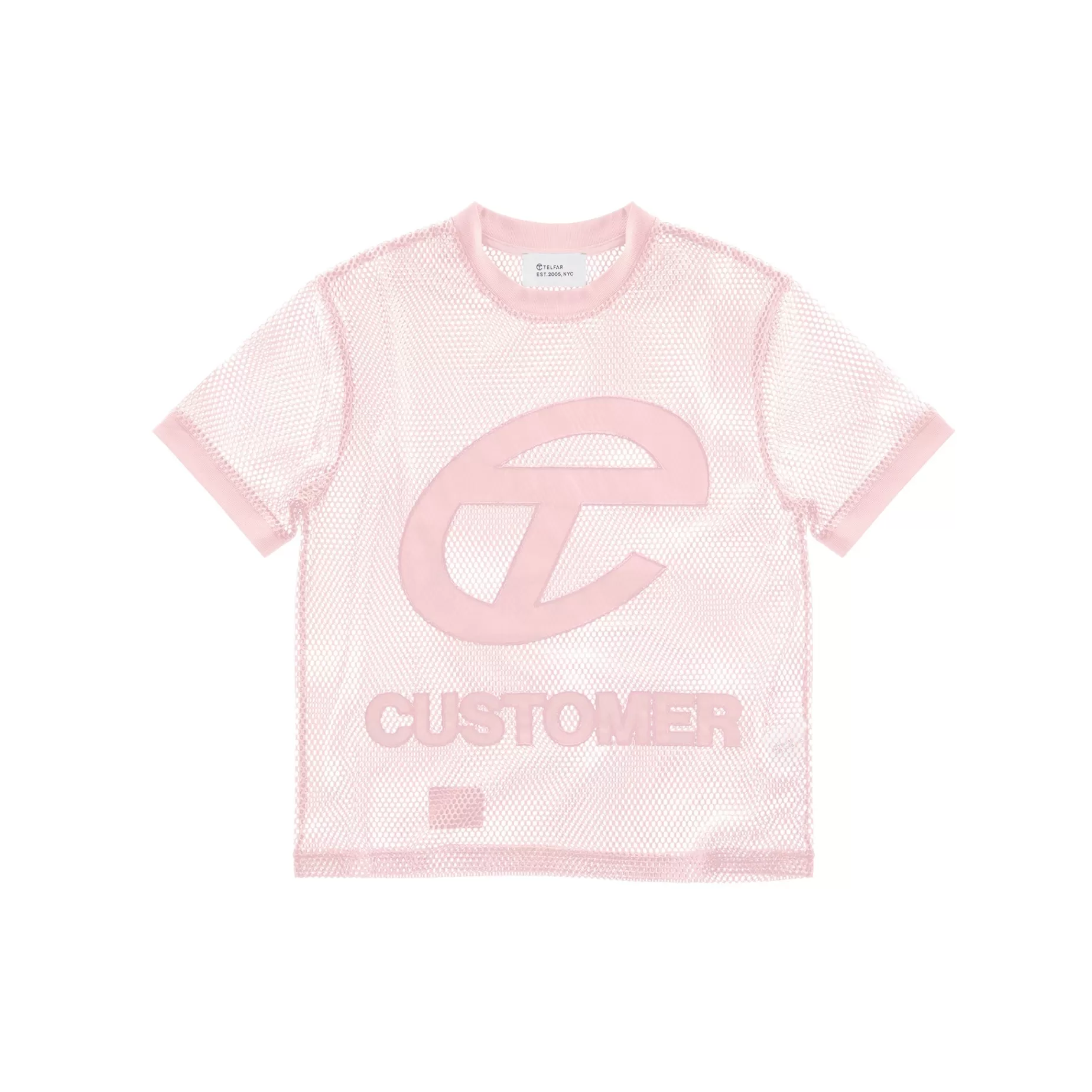 Mesh Basic T - Soft Pink^Telfar Best Sale