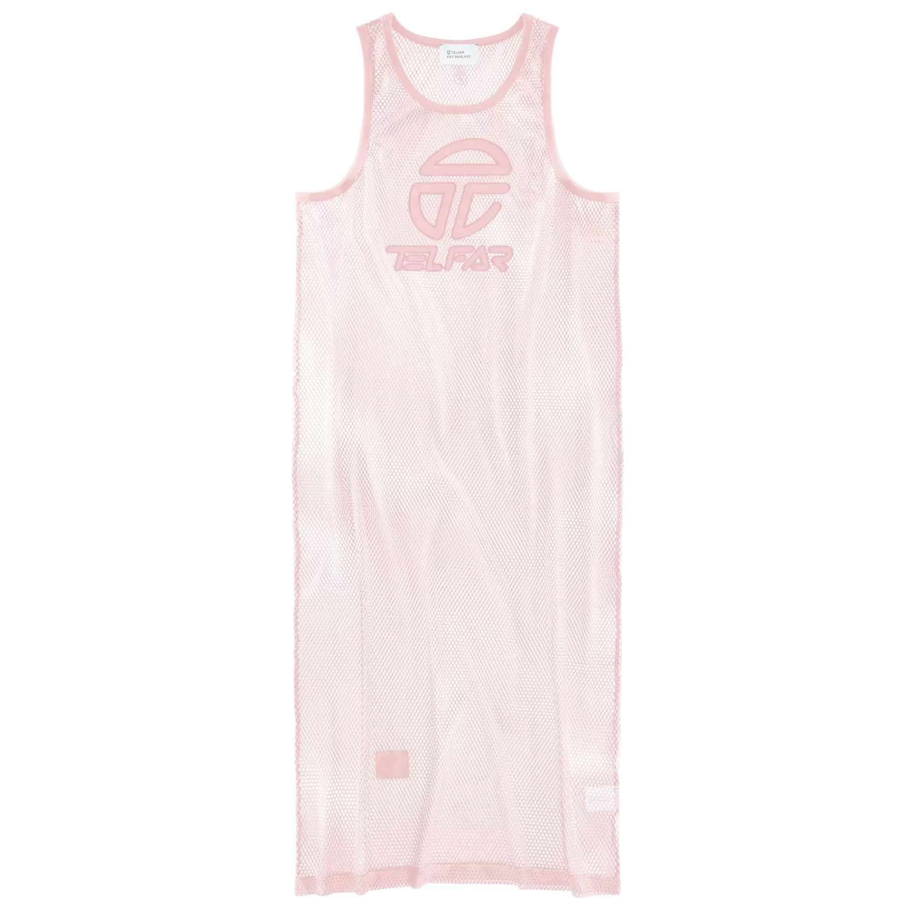 Mesh Maxi Ringer Tank - Soft Pink^Telfar Best Sale