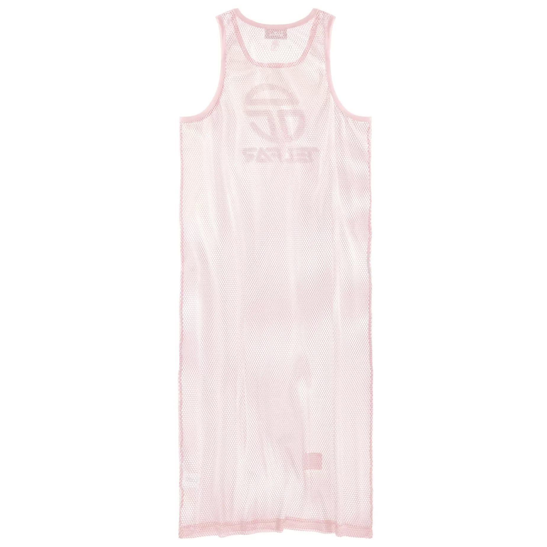 Mesh Maxi Ringer Tank - Soft Pink^Telfar Best Sale