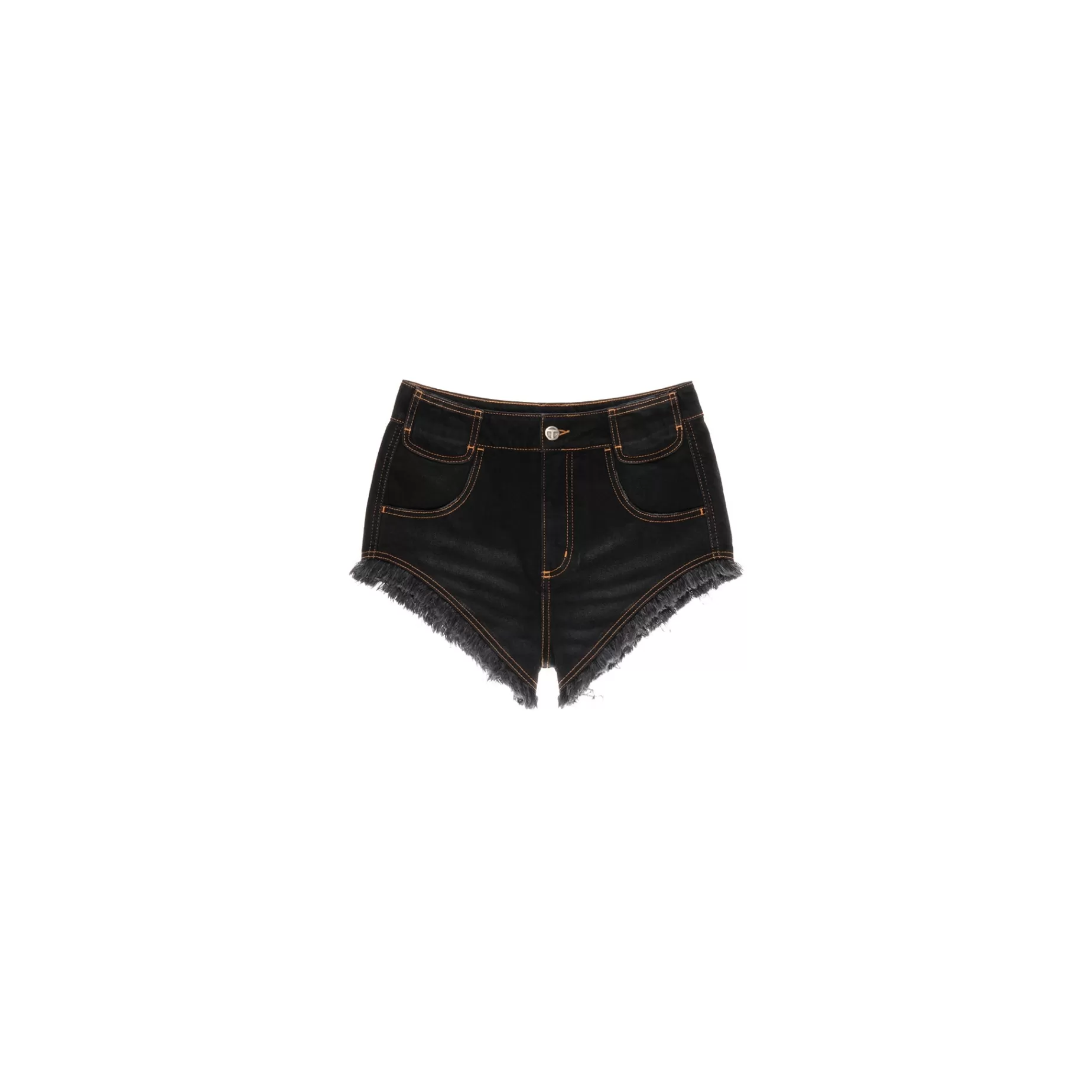 Poom Poom Jean Short - Black^Telfar New