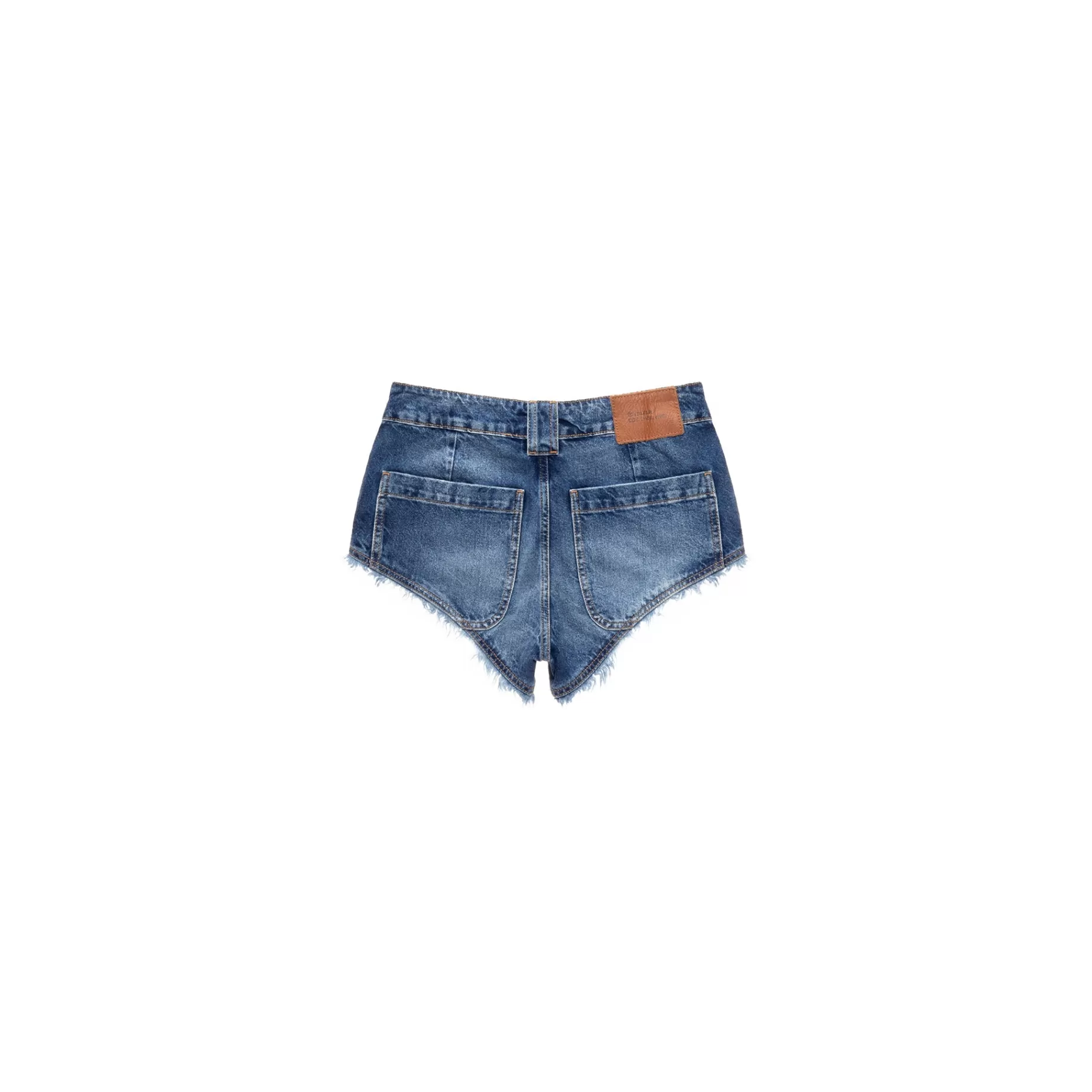 Poom Poom Jean Short - Blue^Telfar Store