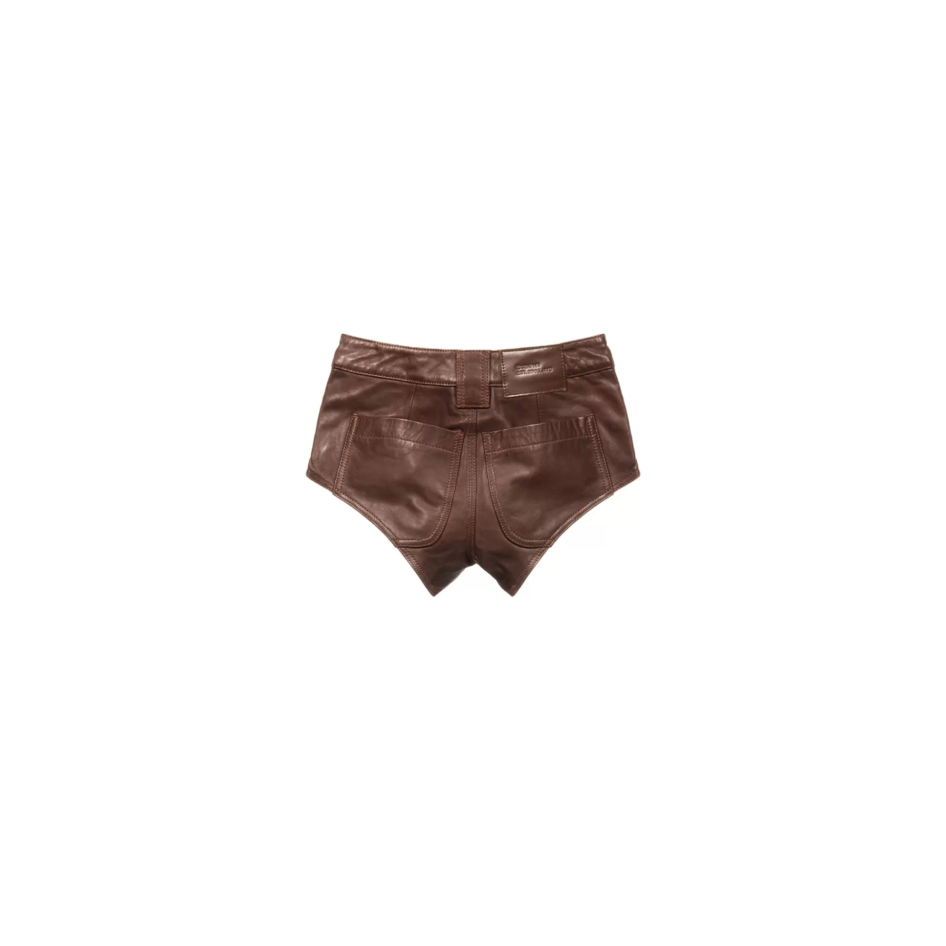 Poom Poom Leather Shorts - ^Telfar Outlet