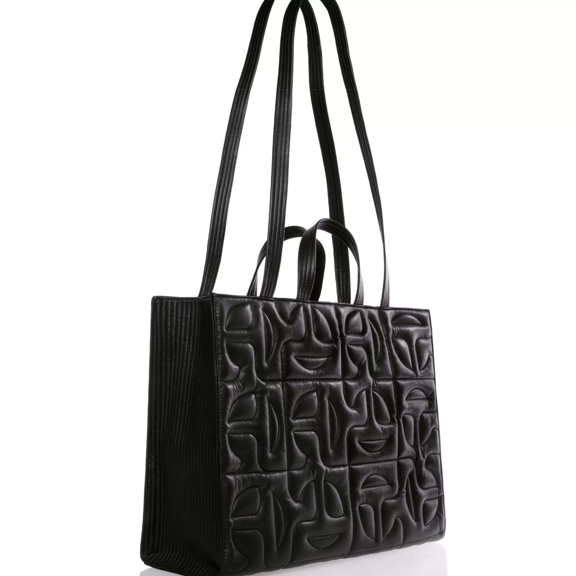 Quilted Large Shopper - Leather^Telfar Best Sale