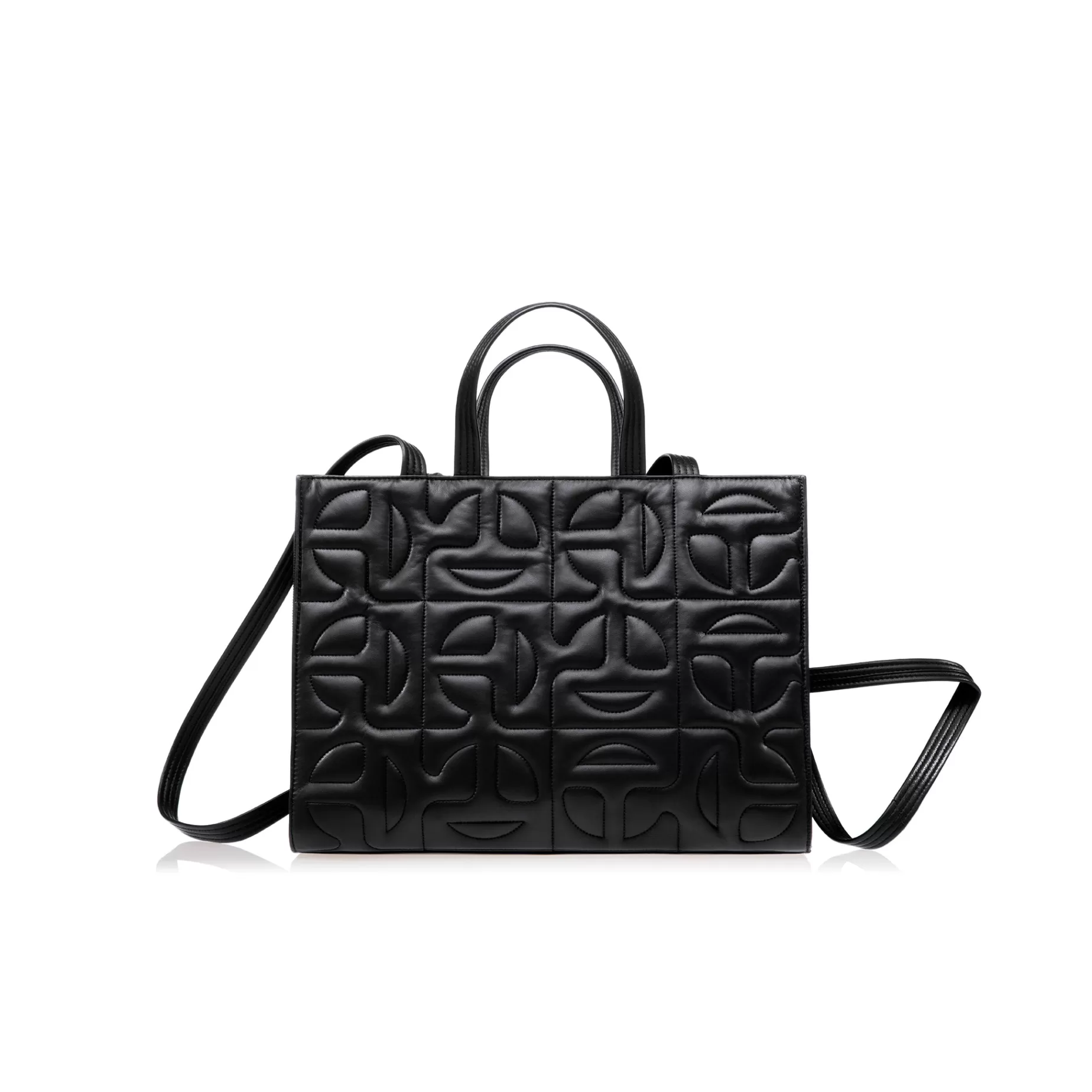 Quilted Medium Shopper - Leather^Telfar Online