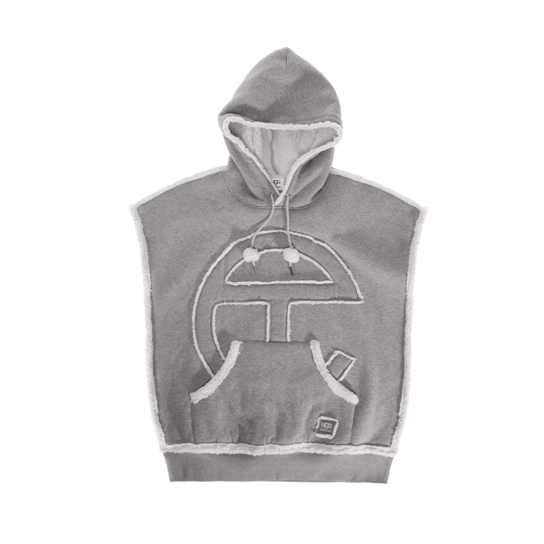 Sideless Hoodie - Heather Grey^Telfar Discount