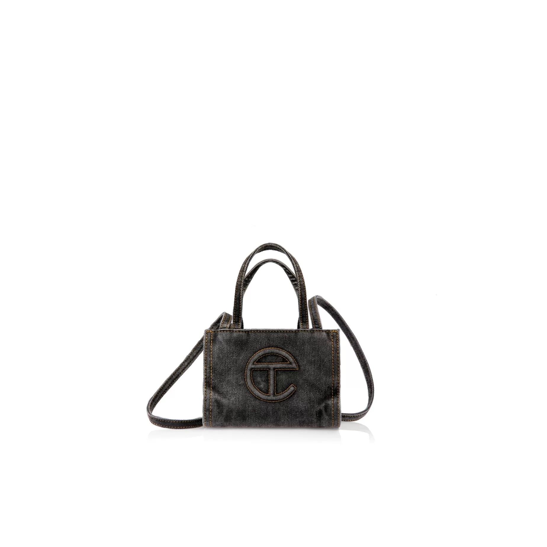 Small Denim Shopper - Black^Telfar Discount