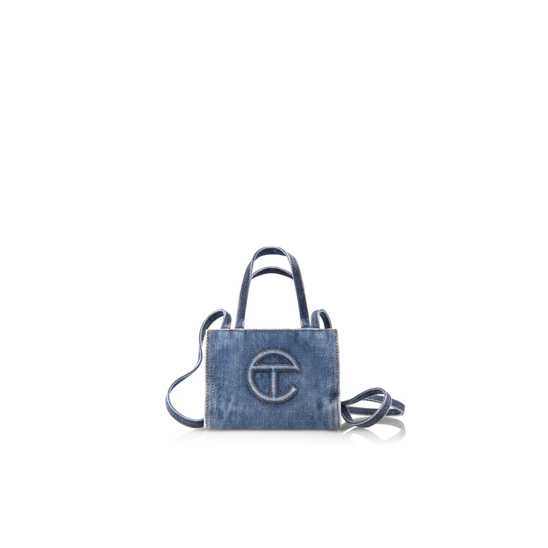 Small Denim Shopper - Blue^Telfar Discount