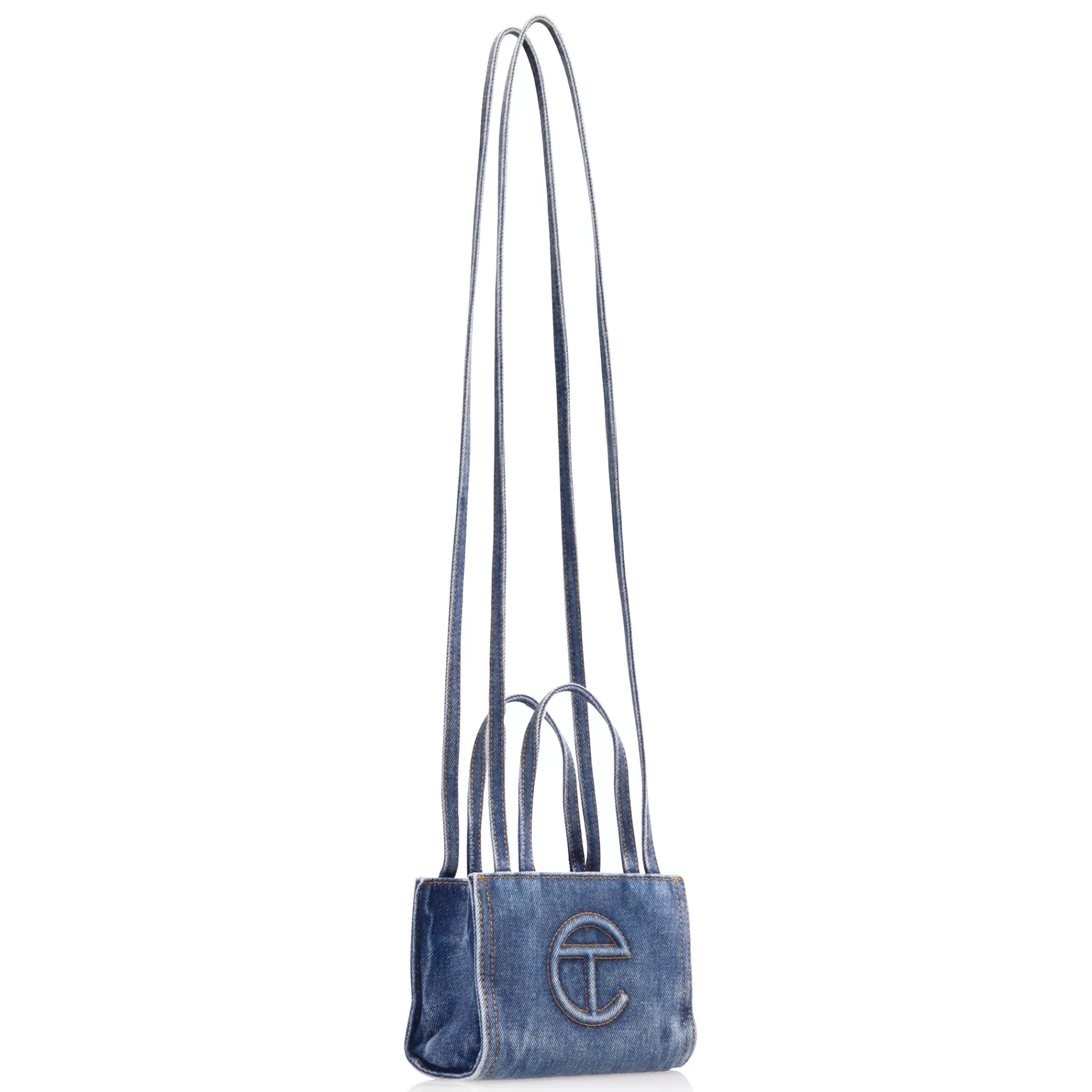 Small Denim Shopper - Blue^Telfar Discount