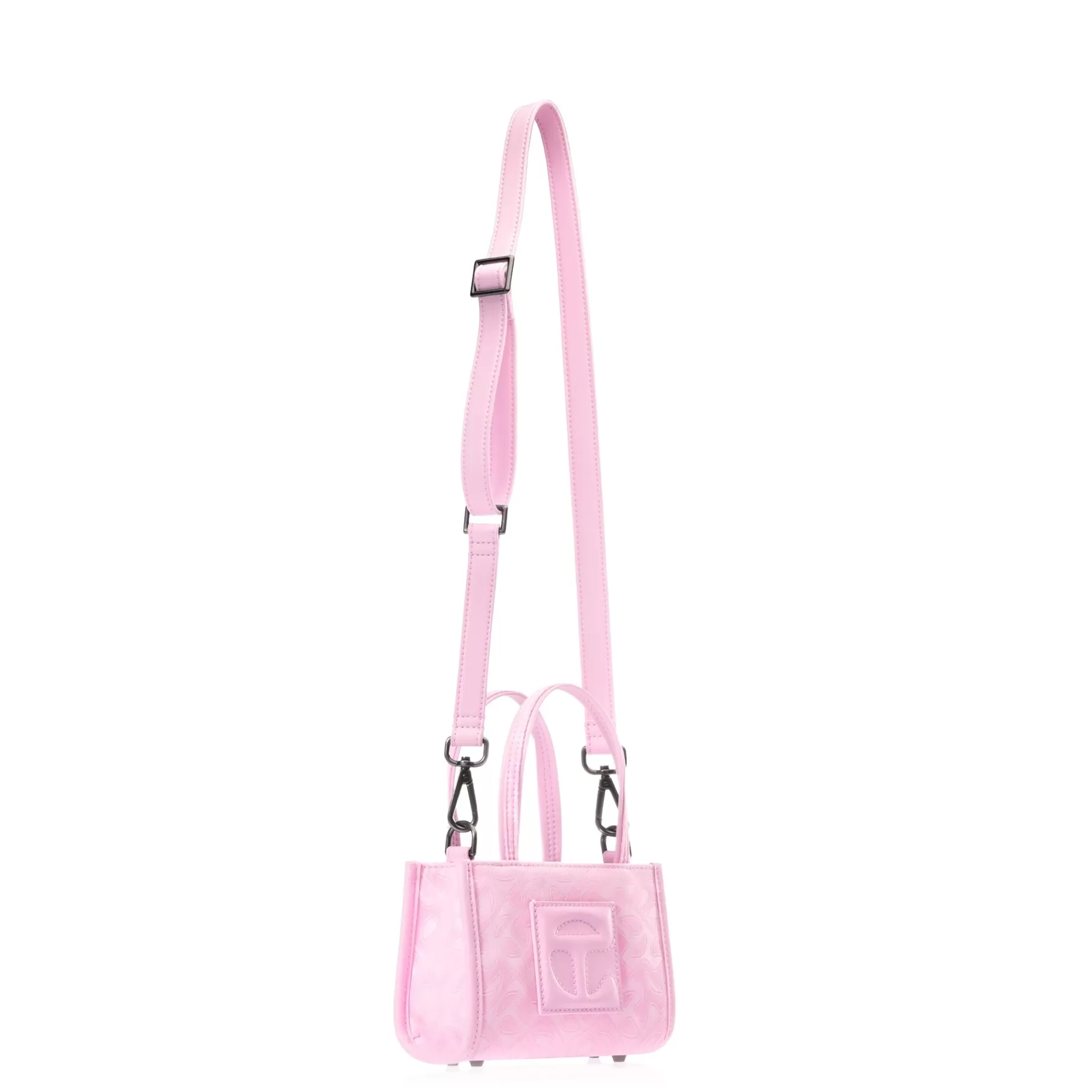 Small Jacquard Shopper - Bubblegum Monogram^Telfar Store