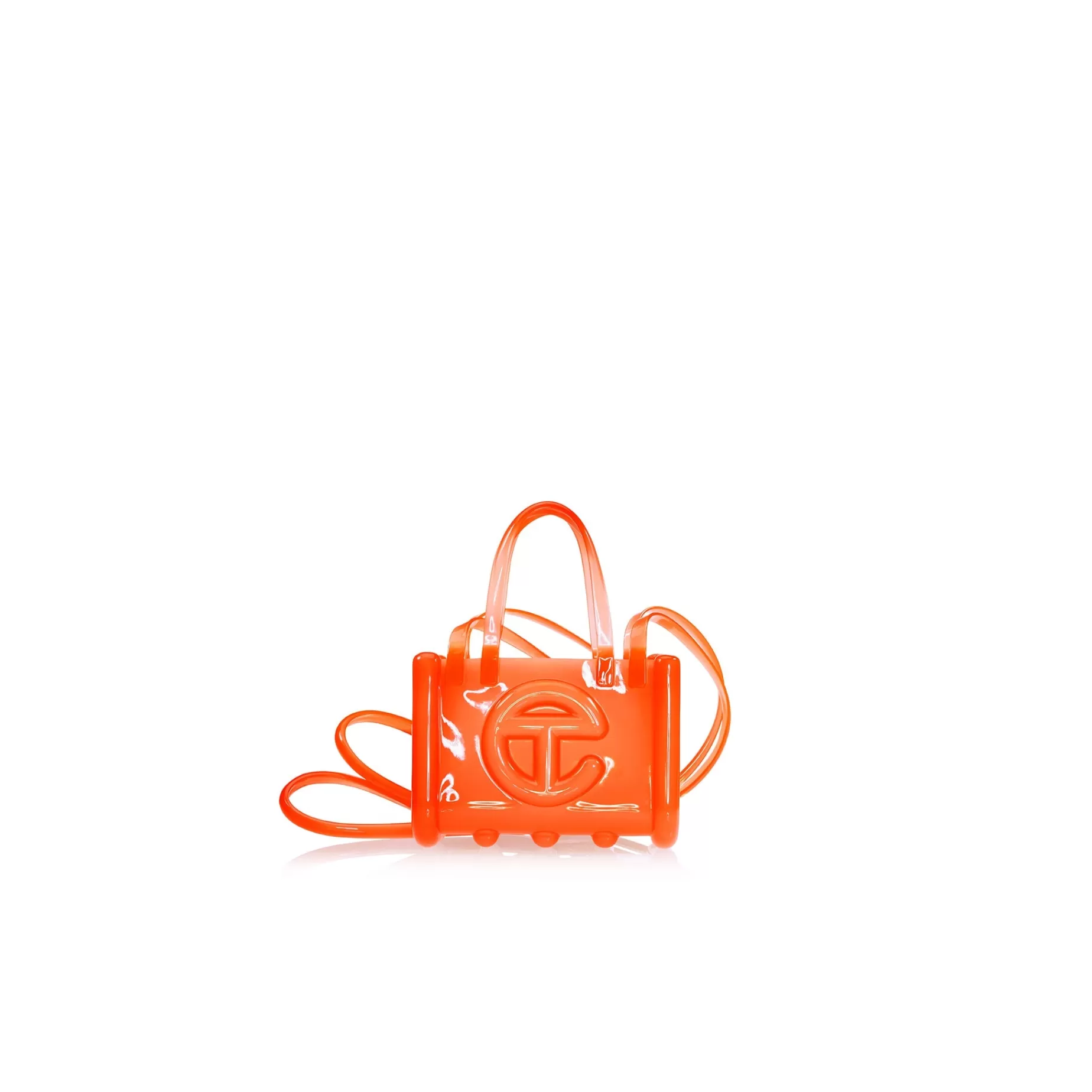 Small Jelly Shopper - Orange^Telfar Hot