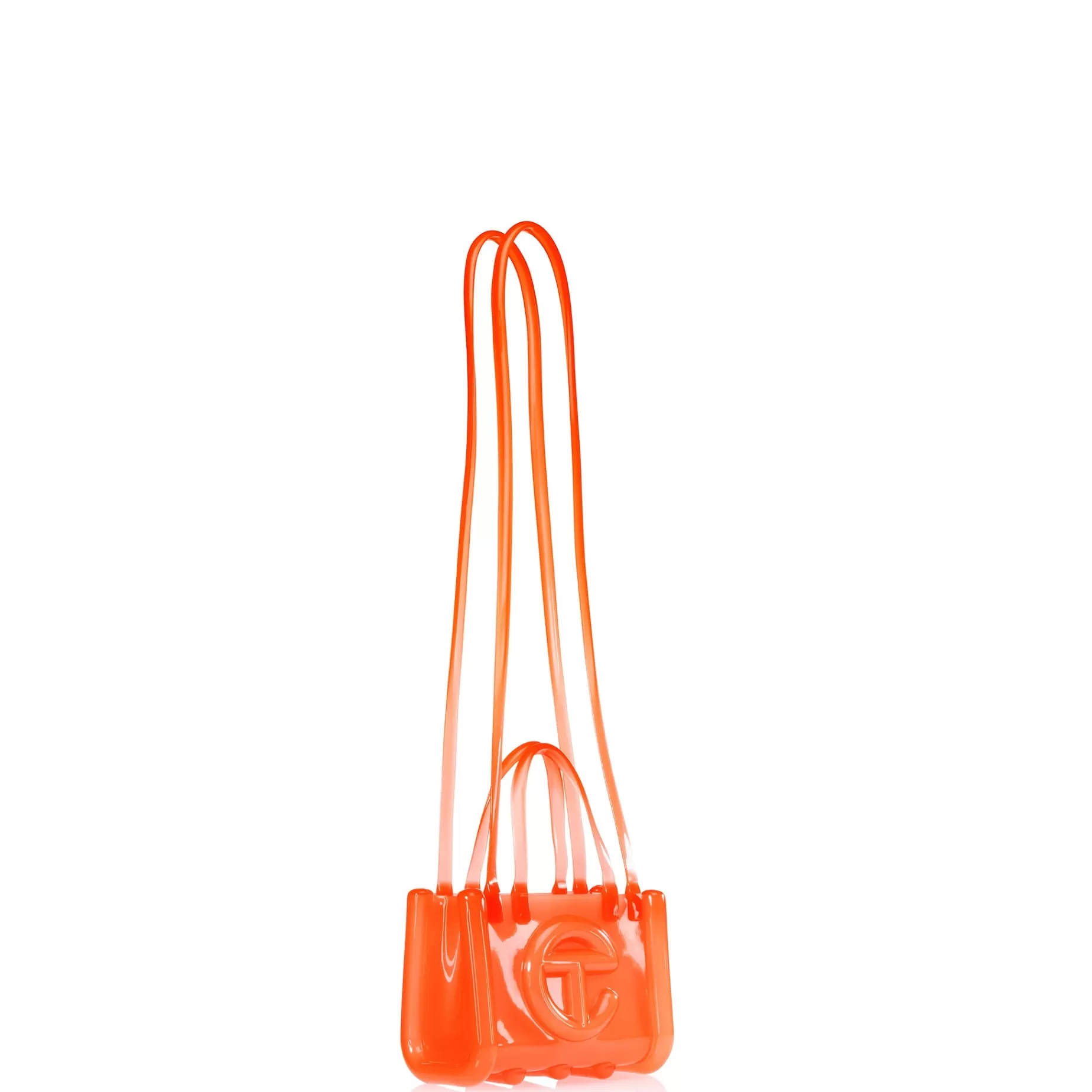 Small Jelly Shopper - Orange^Telfar Hot