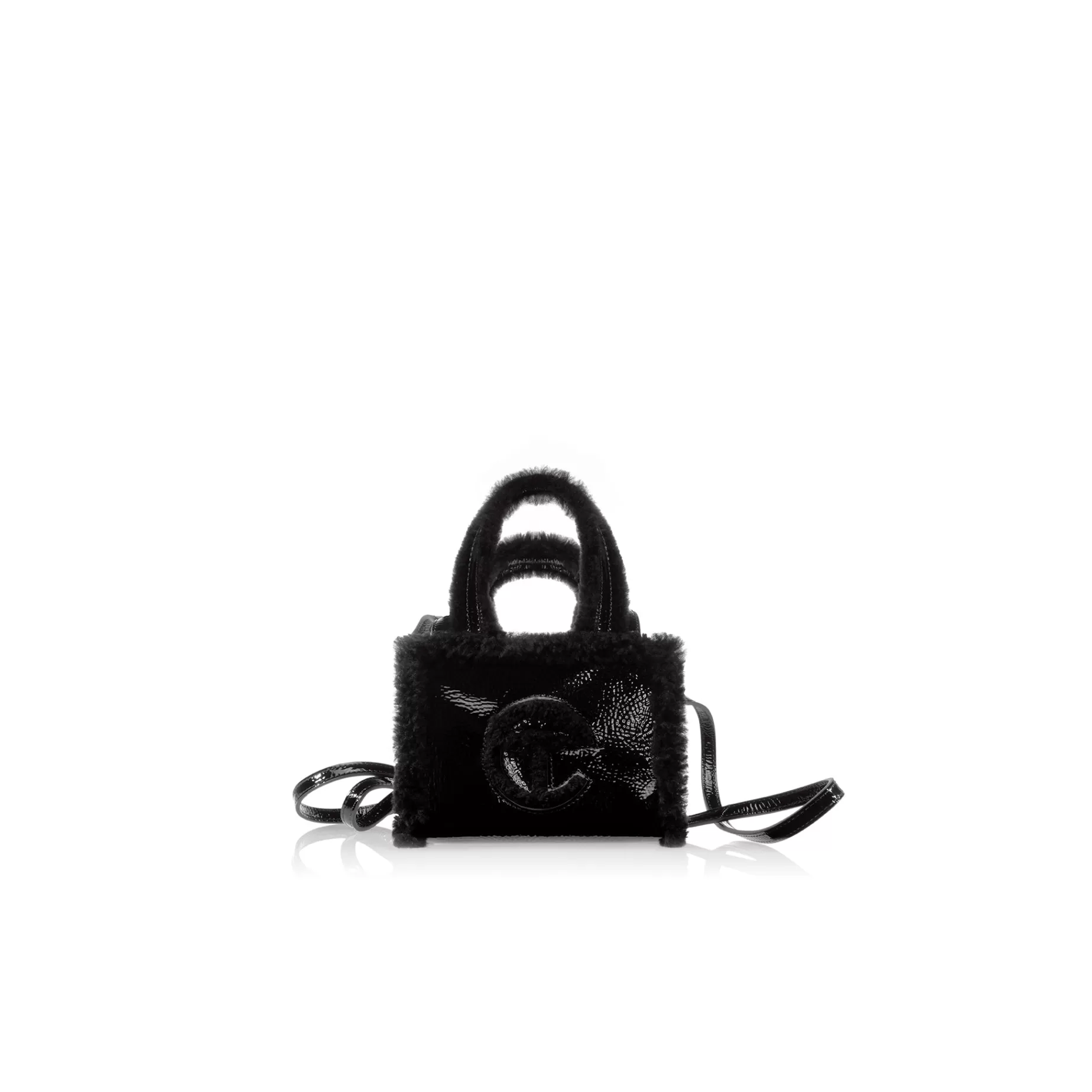 Small Shopper Crinkle - Black^Telfar Best