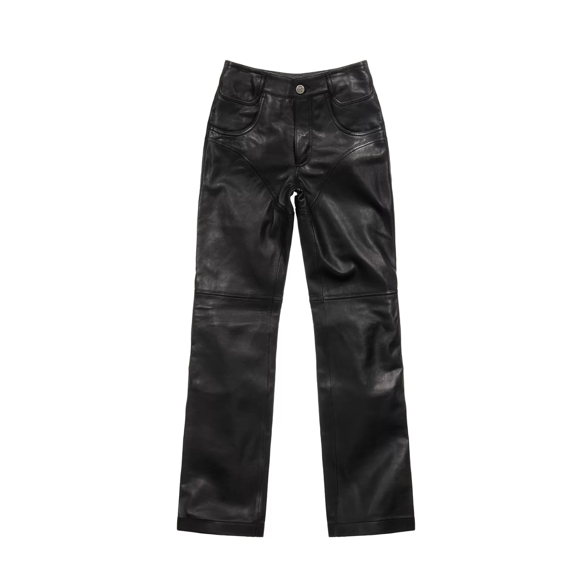 Straight Leg Leather Pant - ^Telfar Sale