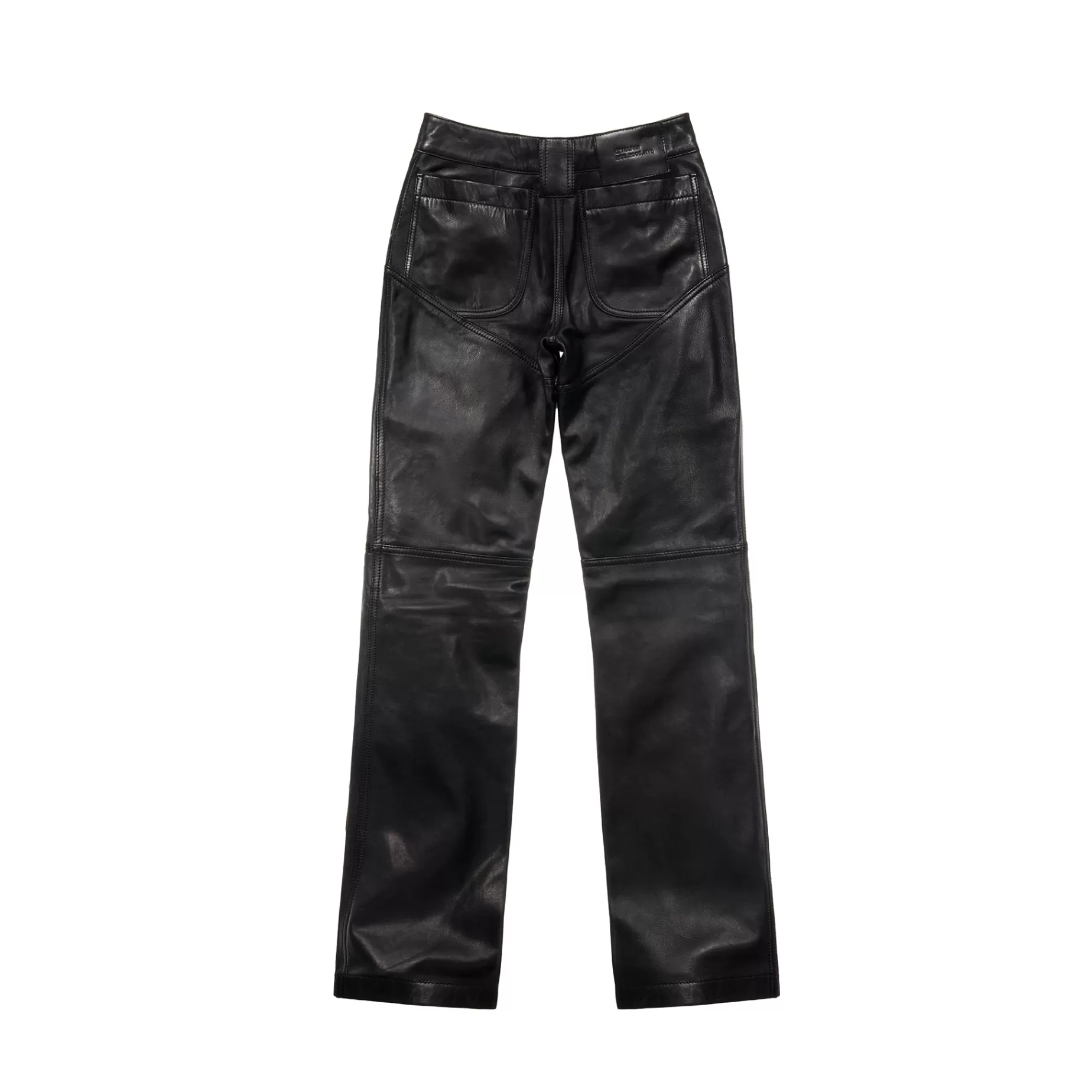 Straight Leg Leather Pant - ^Telfar Sale