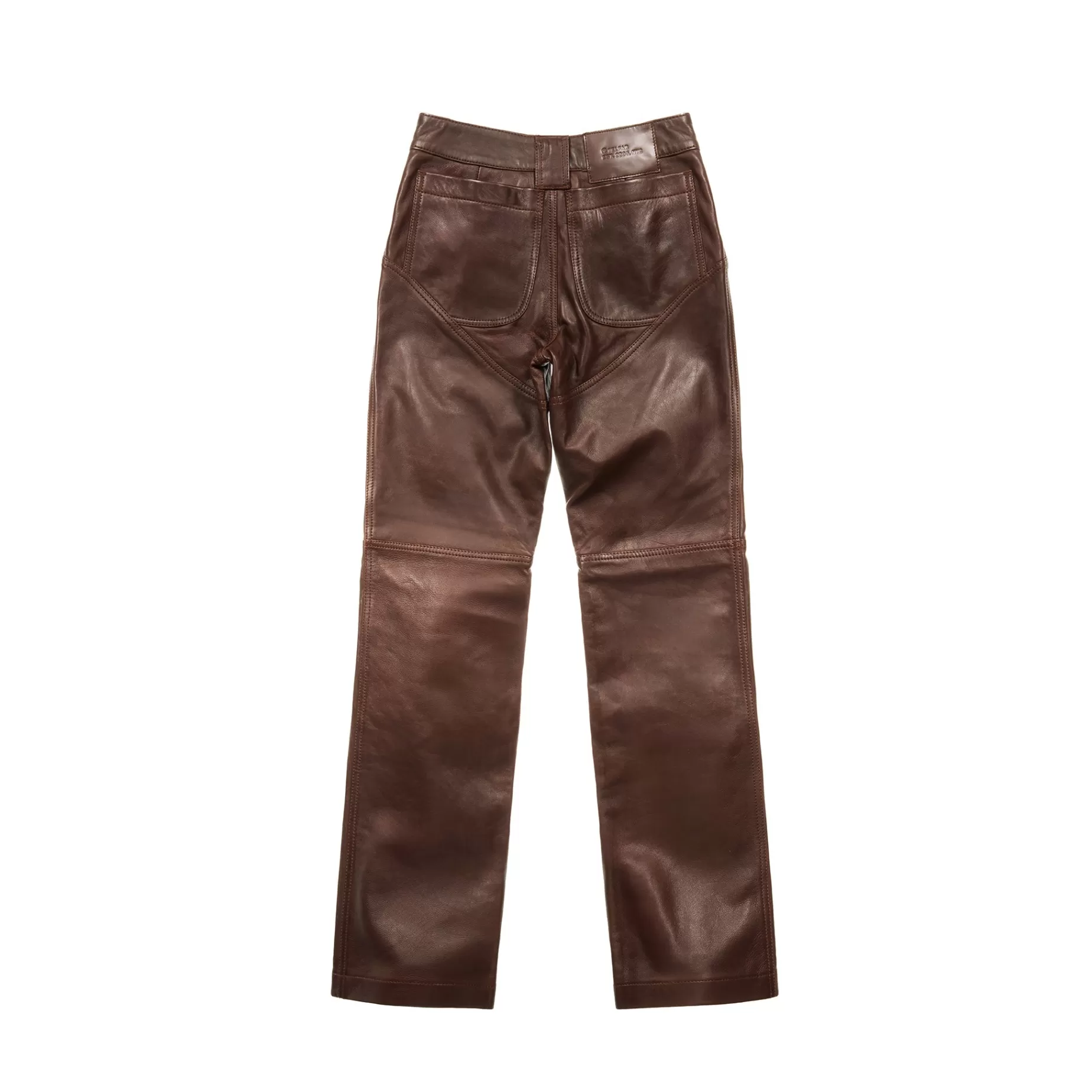 Straight Leg Leather Pant - ^Telfar Best